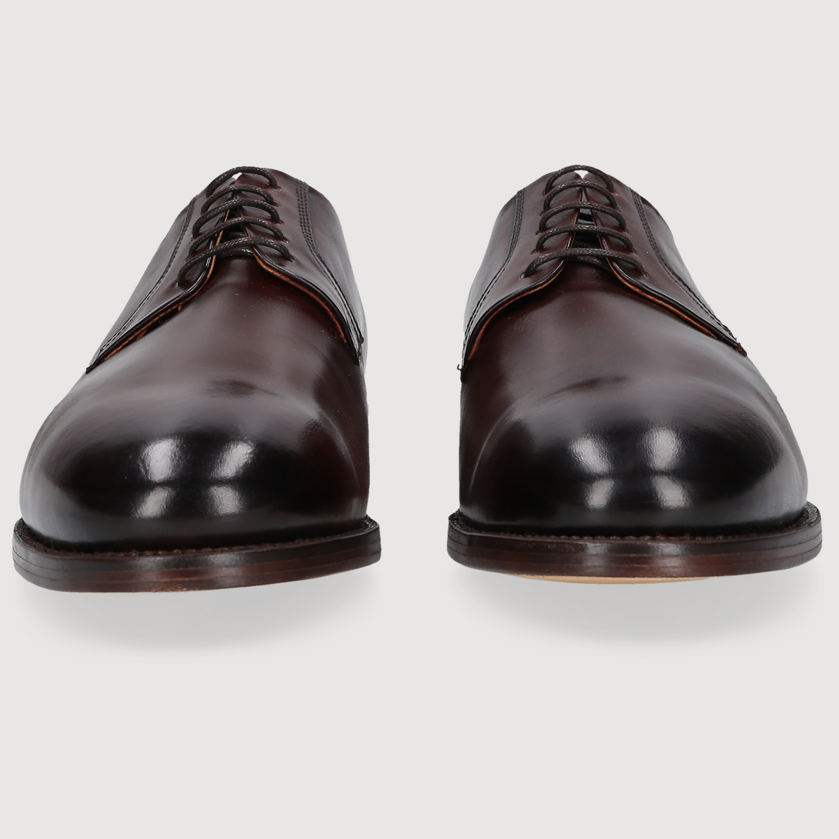 Henry Stevens Damen Klassiker Ella Plain Schwarzbraun