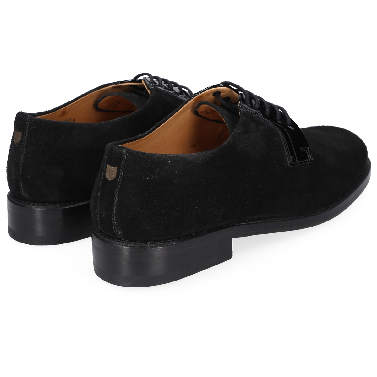 Henry Stevens Damen Klassiker Ella Plain Schwarz
