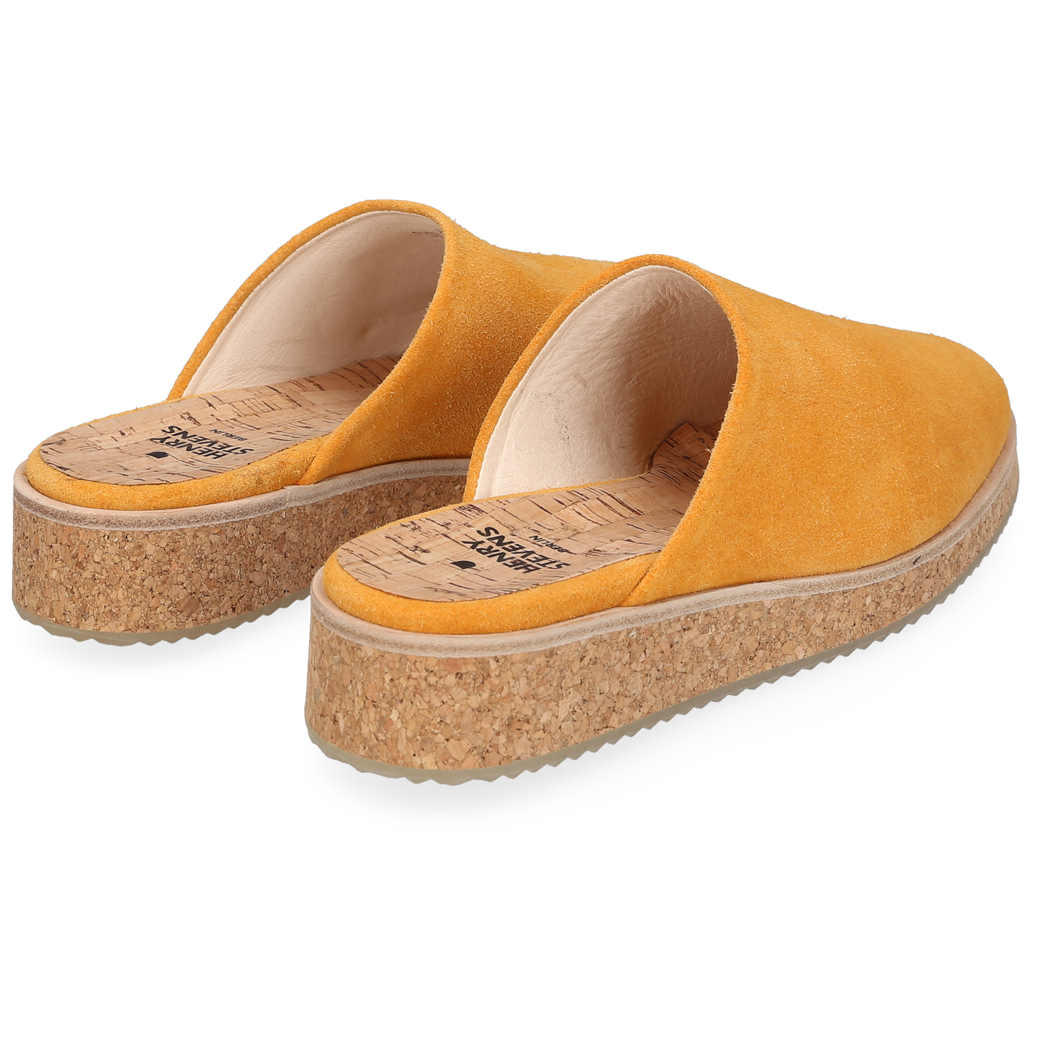 Henry Stevens Damen Sandale Eva Plain Orange
