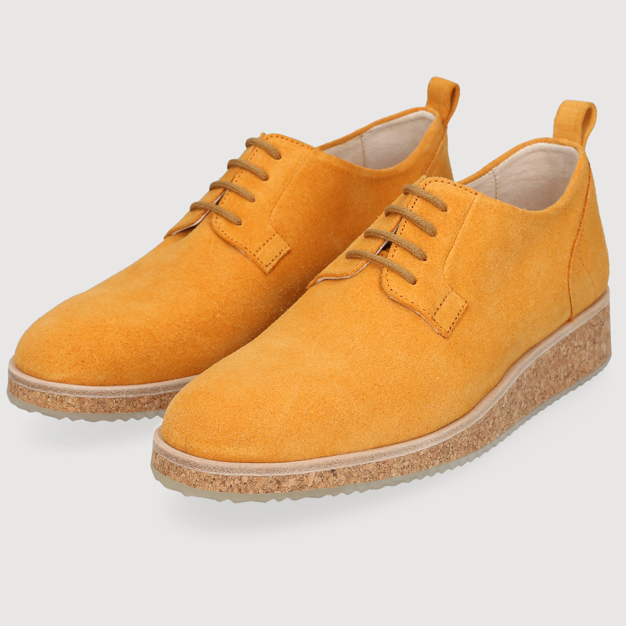Henry Stevens Damen Klassiker Eva Plain Orange