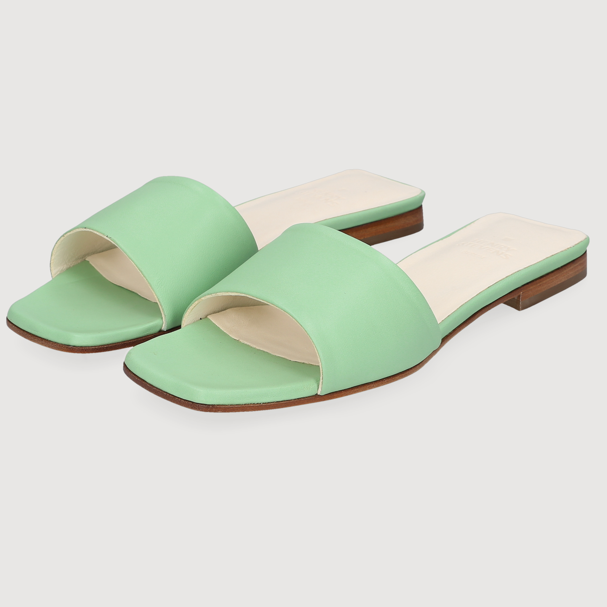 Henry Stevens Damen Sandale Harper Plain Grün