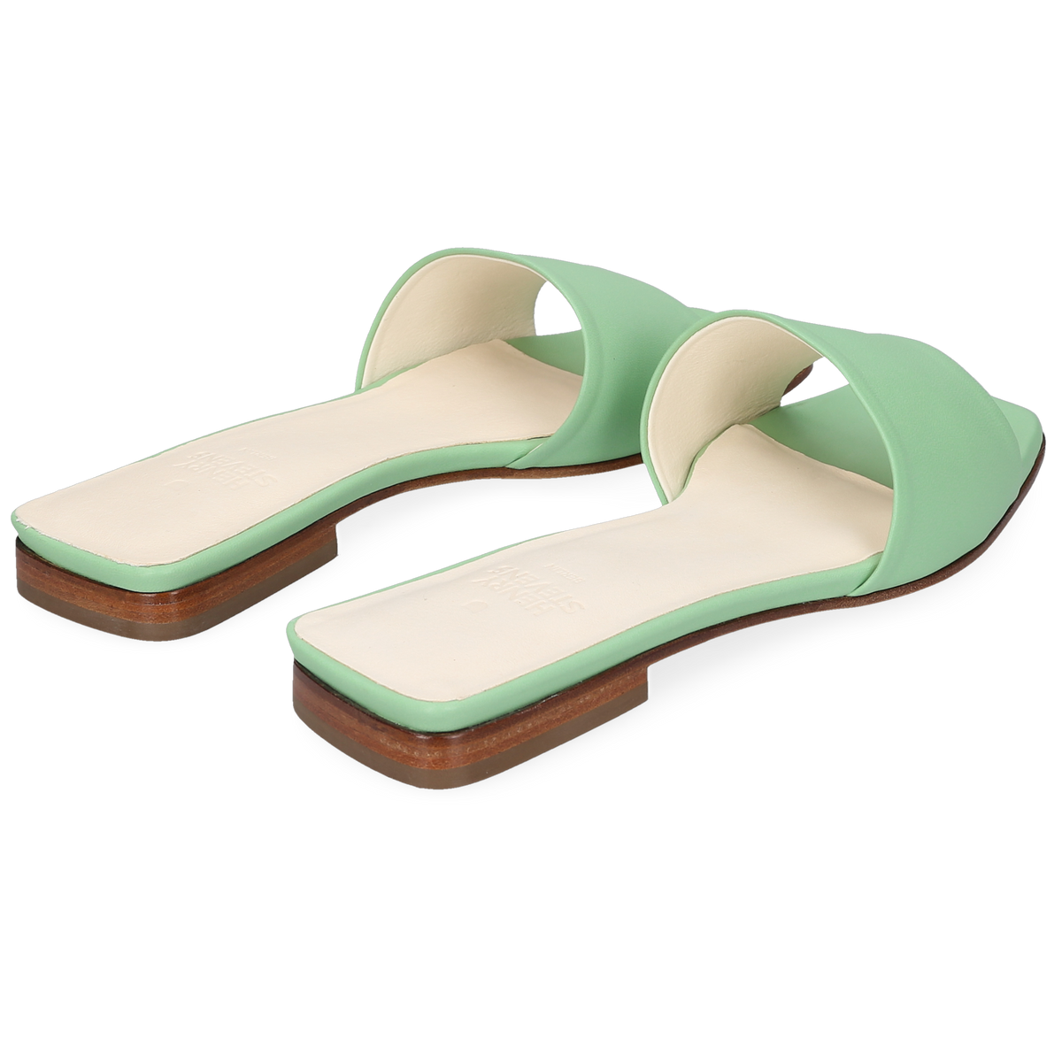 Henry Stevens Women's Sandal Harper Plain Green
