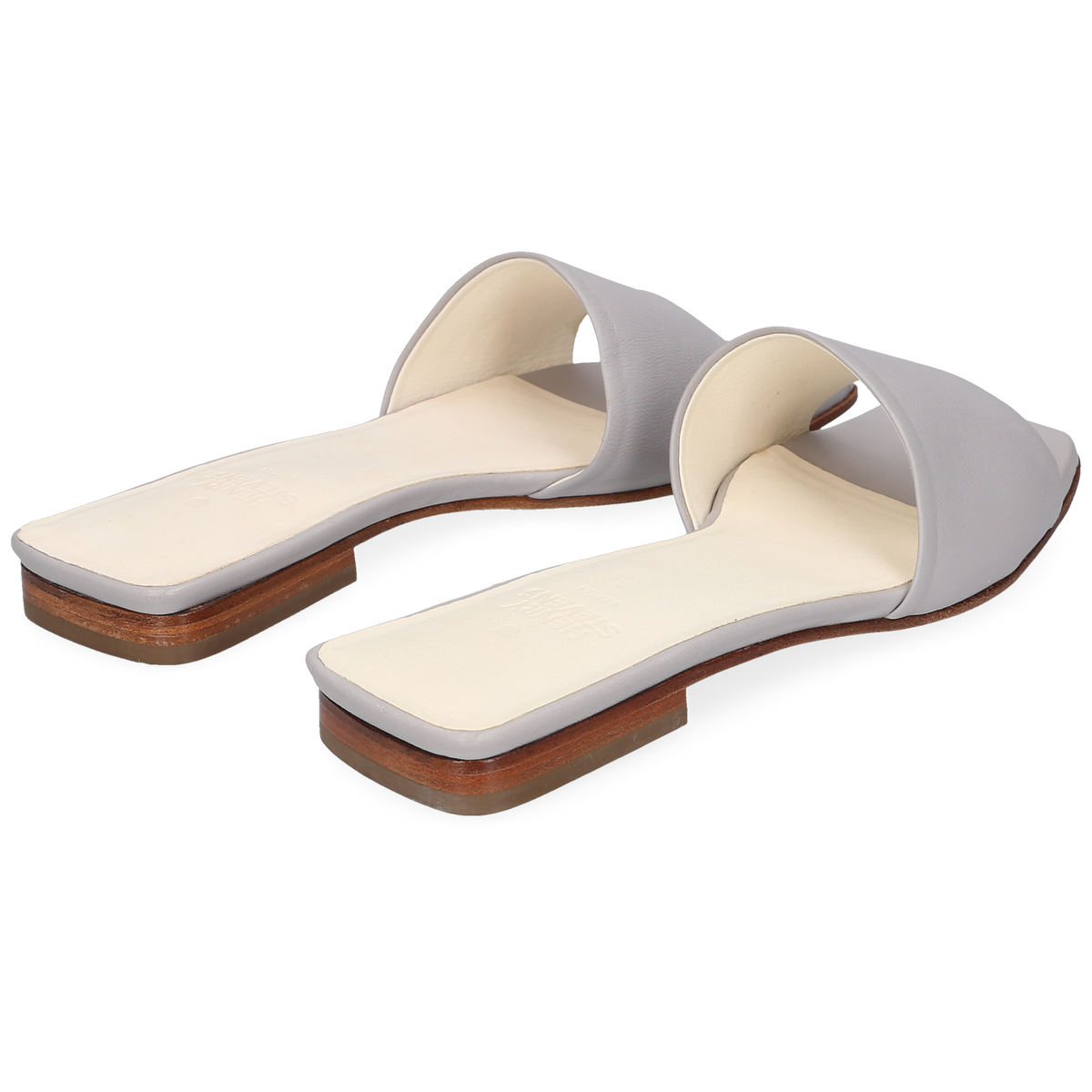 Henry Stevens Women's Sandal Harper Plain Gray