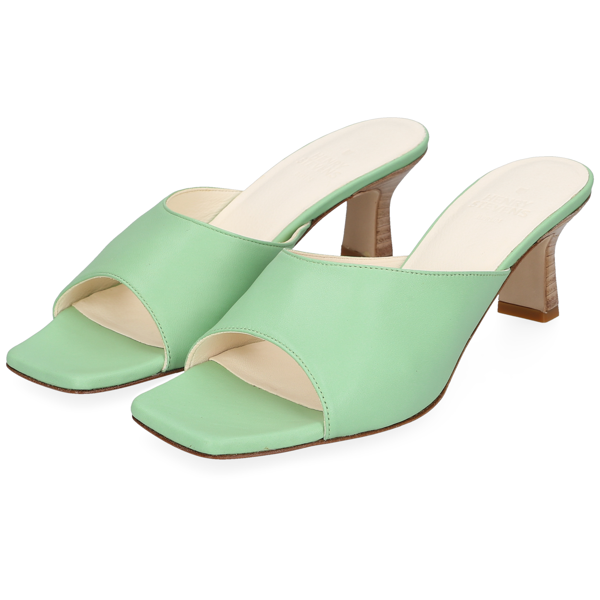 Henry Stevens Damen Sandale Harper Plain Grün