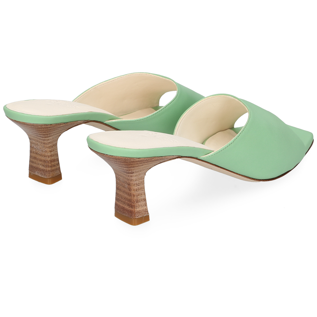 Henry Stevens Women's Sandal Harper Plain Green