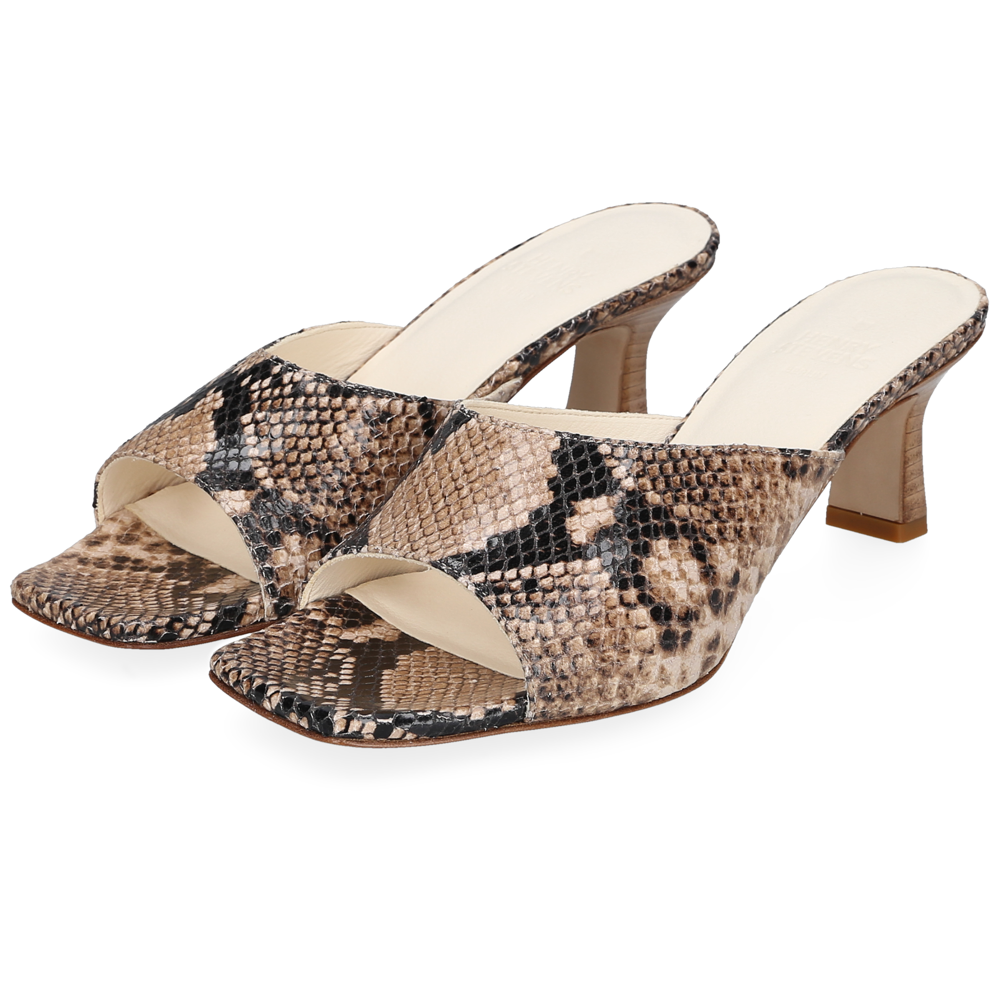 Henry Stevens Damen Sandale Harper Plain Beige