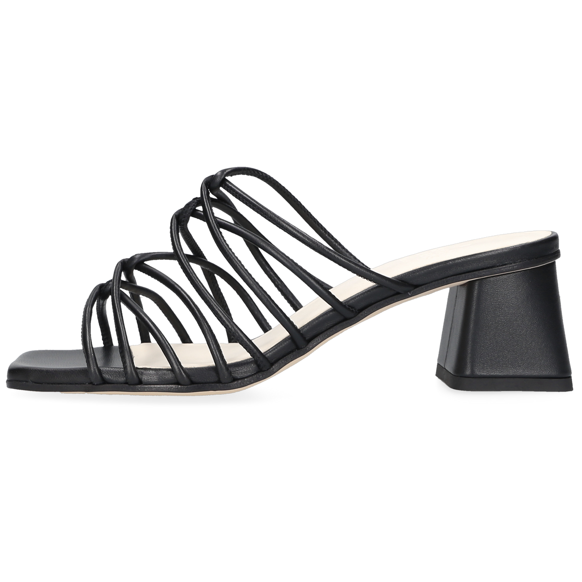 Henry Stevens Women's Sandal Harper Plain Black