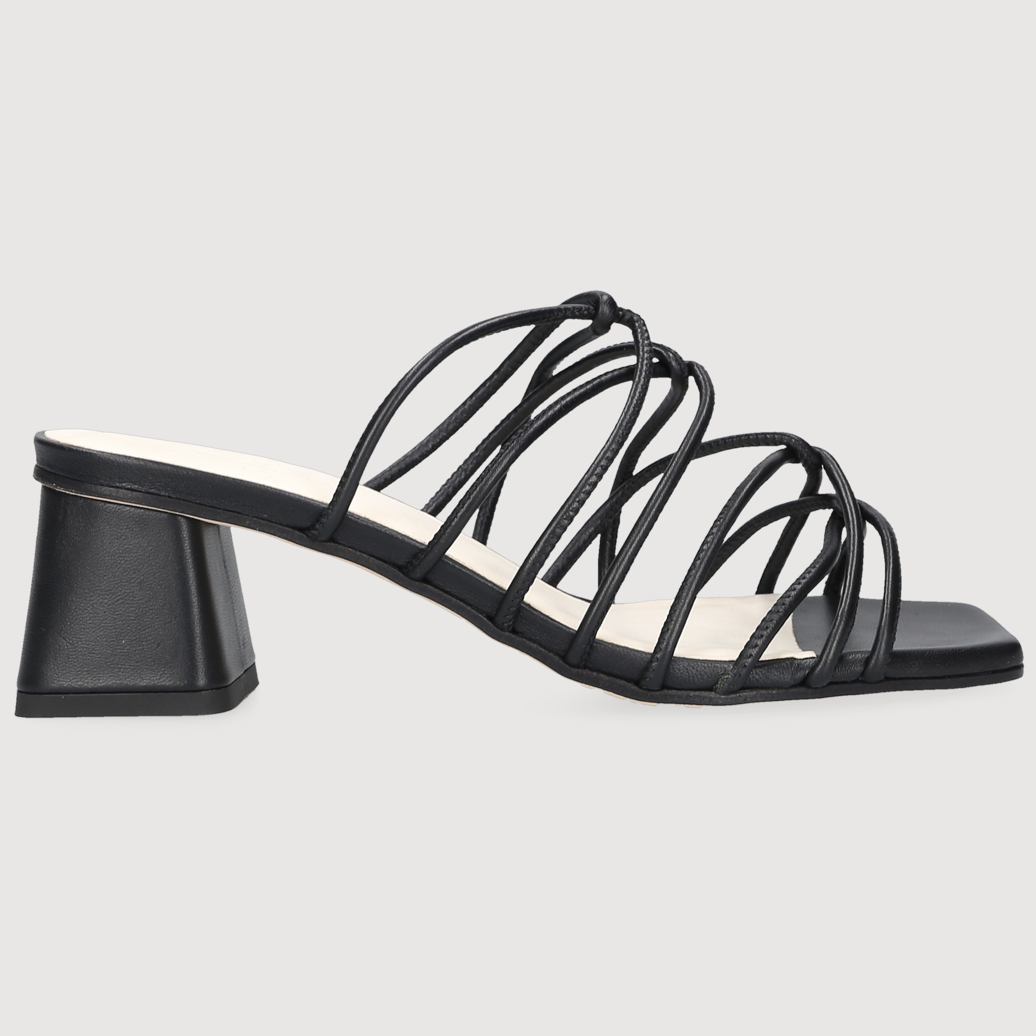 Henry Stevens Damen Sandale Harper Plain Schwarz