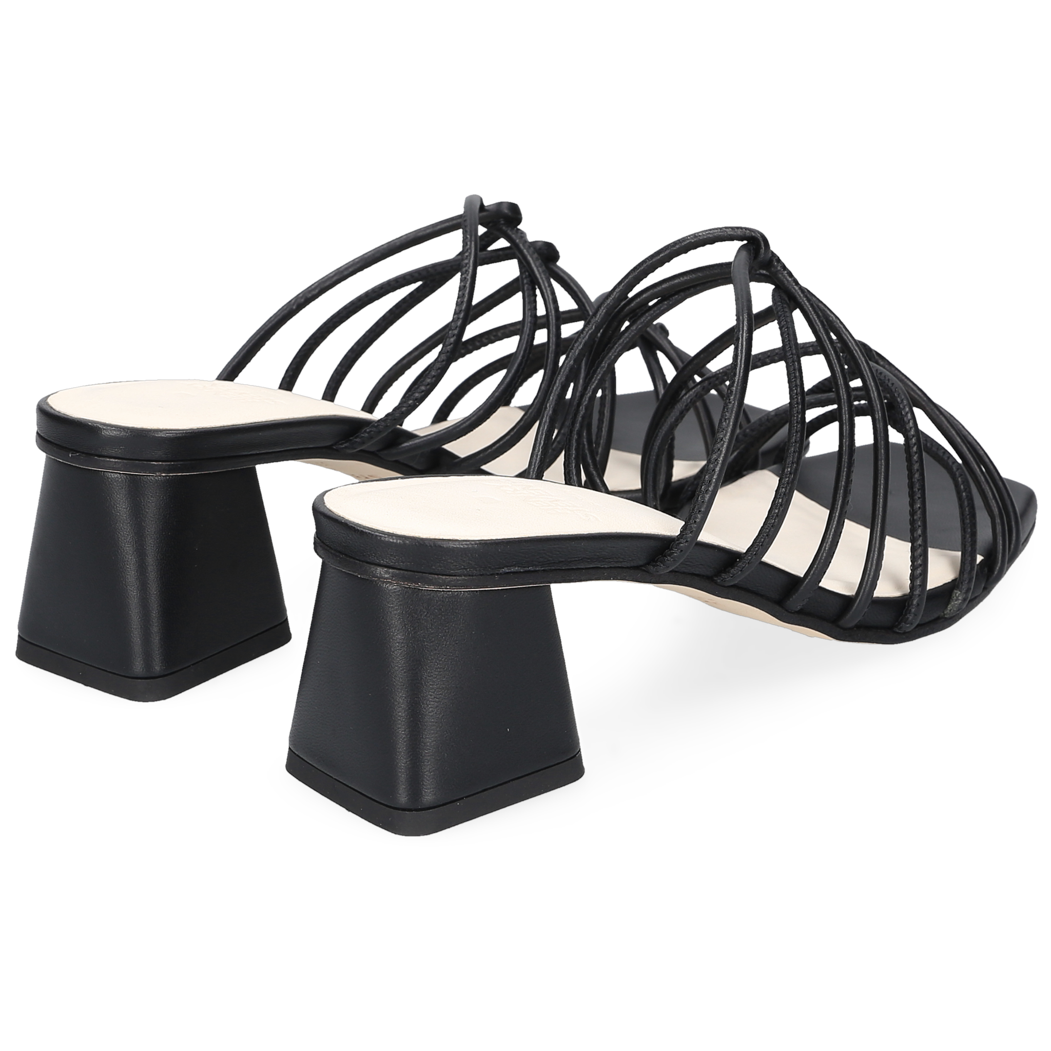 Henry Stevens Damen Sandale Harper Plain Schwarz