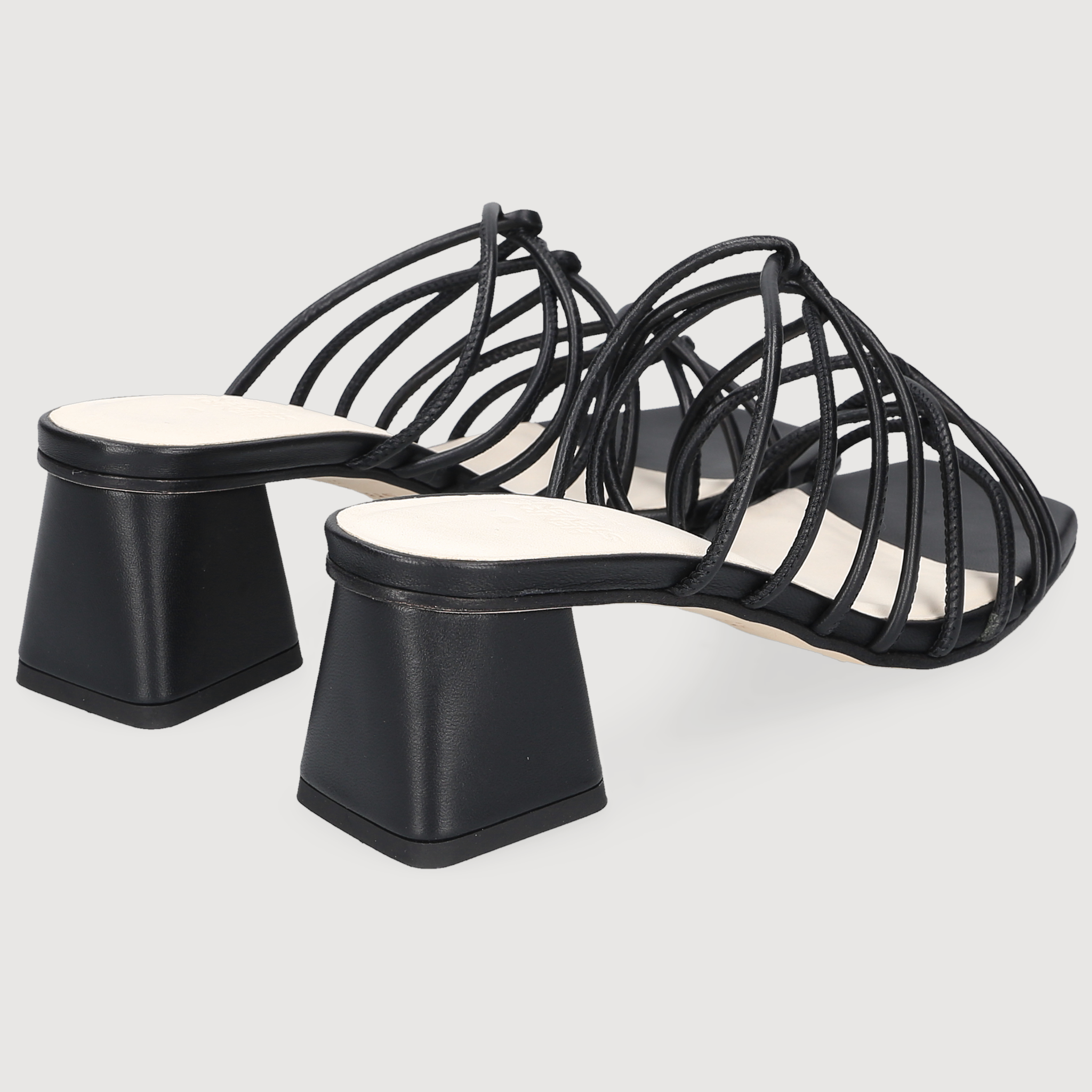 Henry Stevens Damen Sandale Harper Plain Schwarz