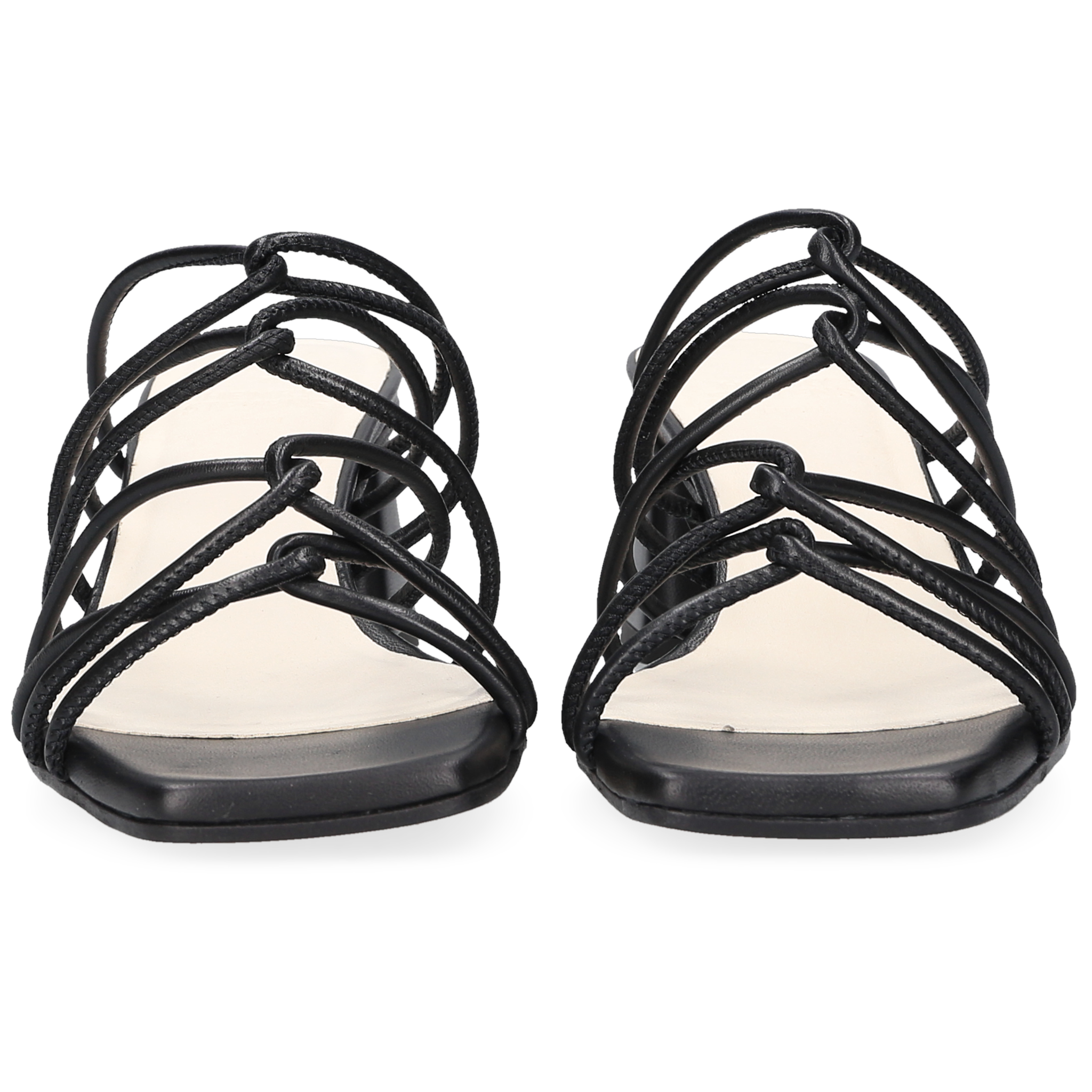 Henry Stevens Damen Sandale Harper Plain Schwarz