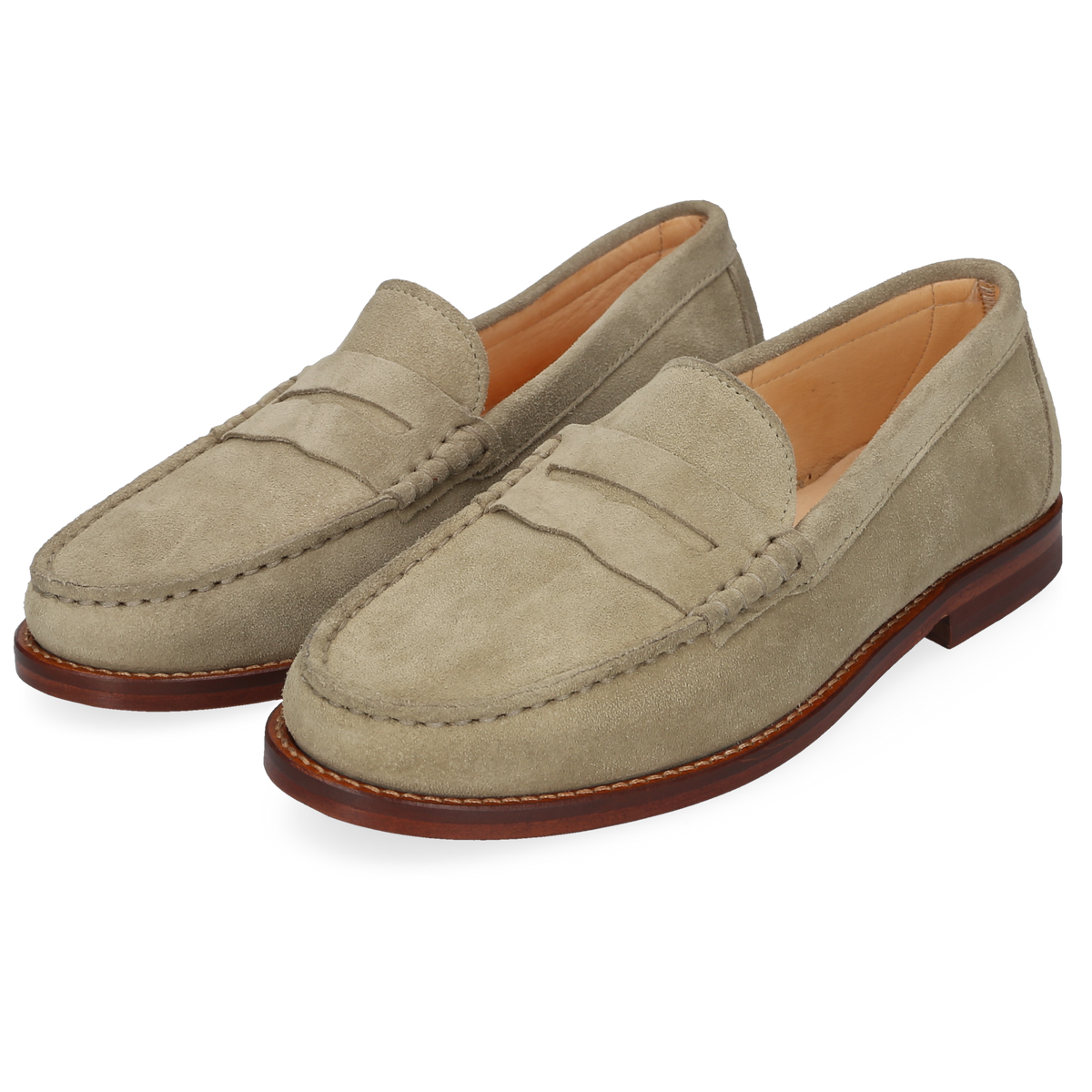 Henry Stevens Damen Loafer Riley Penny Beige