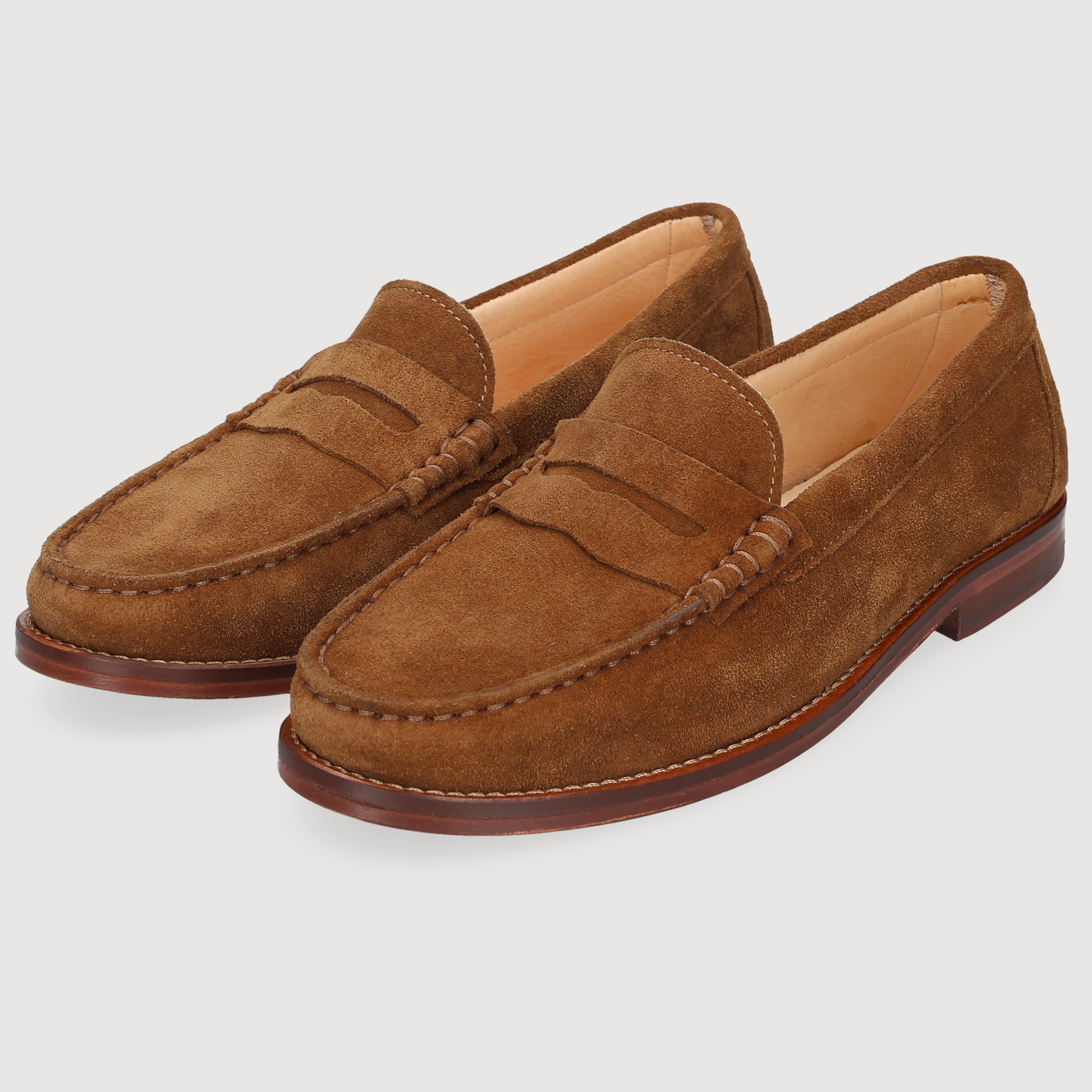 Henry Stevens Damen Loafer Riley Penny Caramel