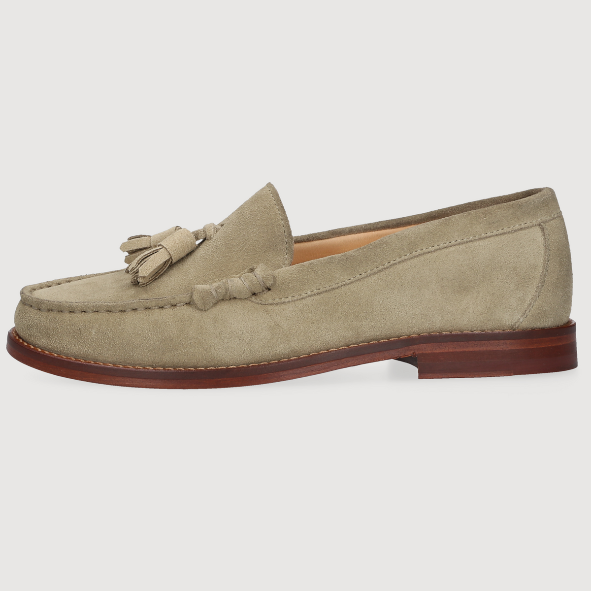 Henry Stevens Damen Loafer Riley Tassel Beige