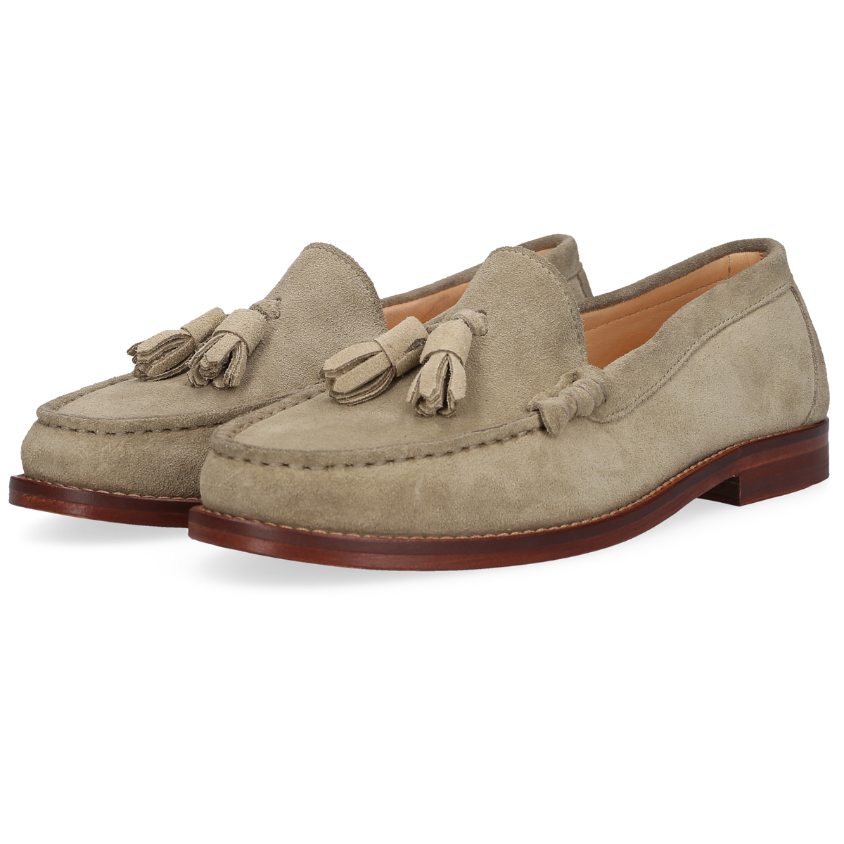 Henry Stevens Damen Loafer Riley Tassel Beige