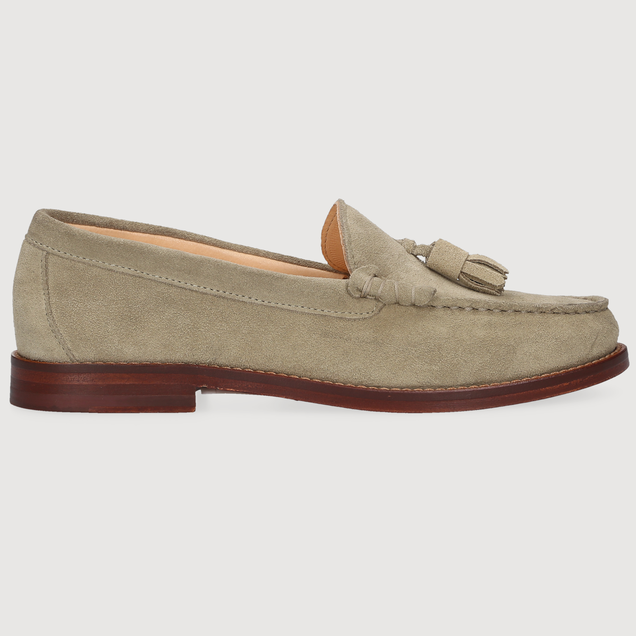 Henry Stevens Damen Loafer Riley Tassel Beige