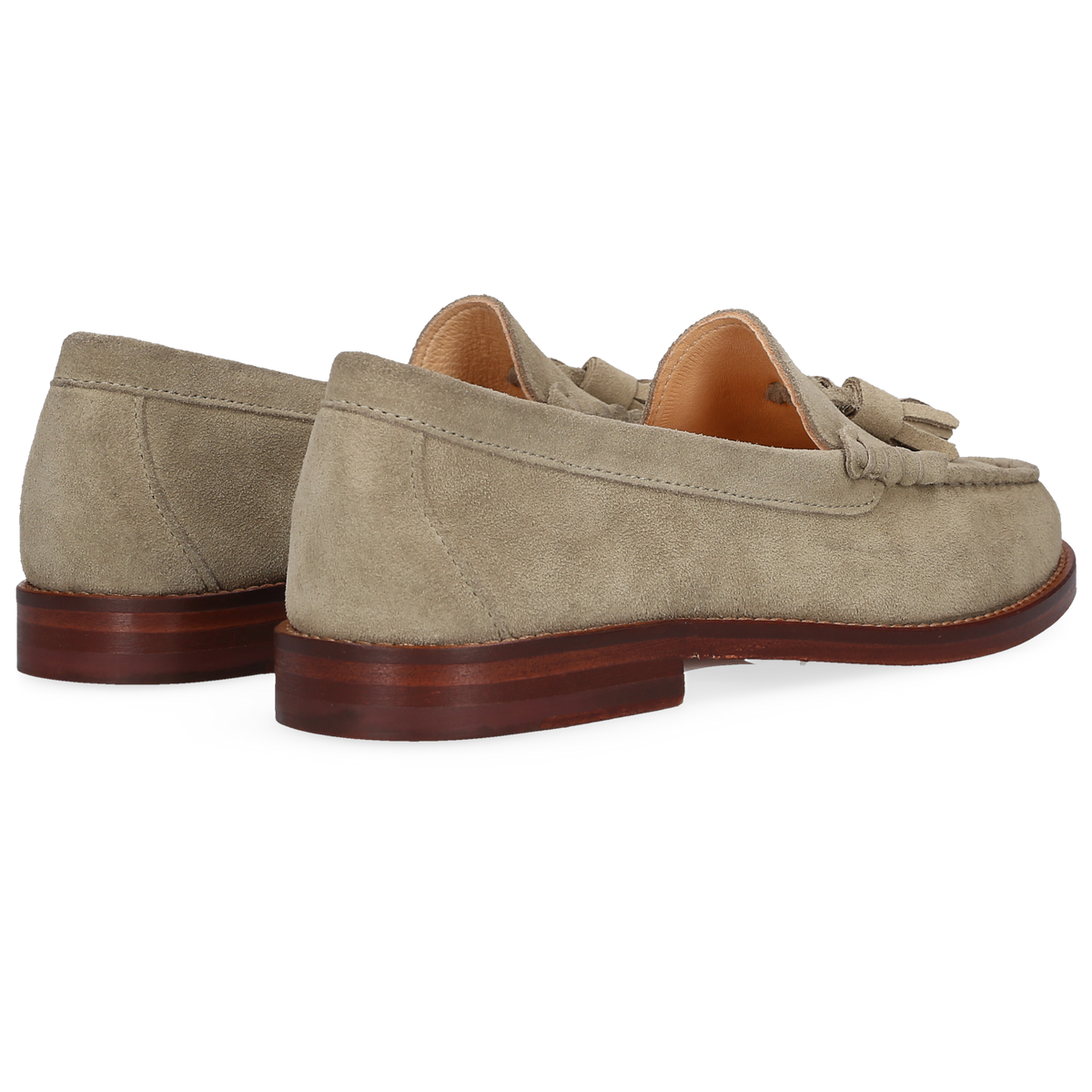 Henry Stevens Damen Loafer Riley Tassel Beige