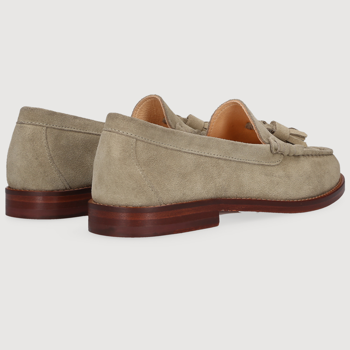 Henry Stevens Damen Loafer Riley Tassel Beige