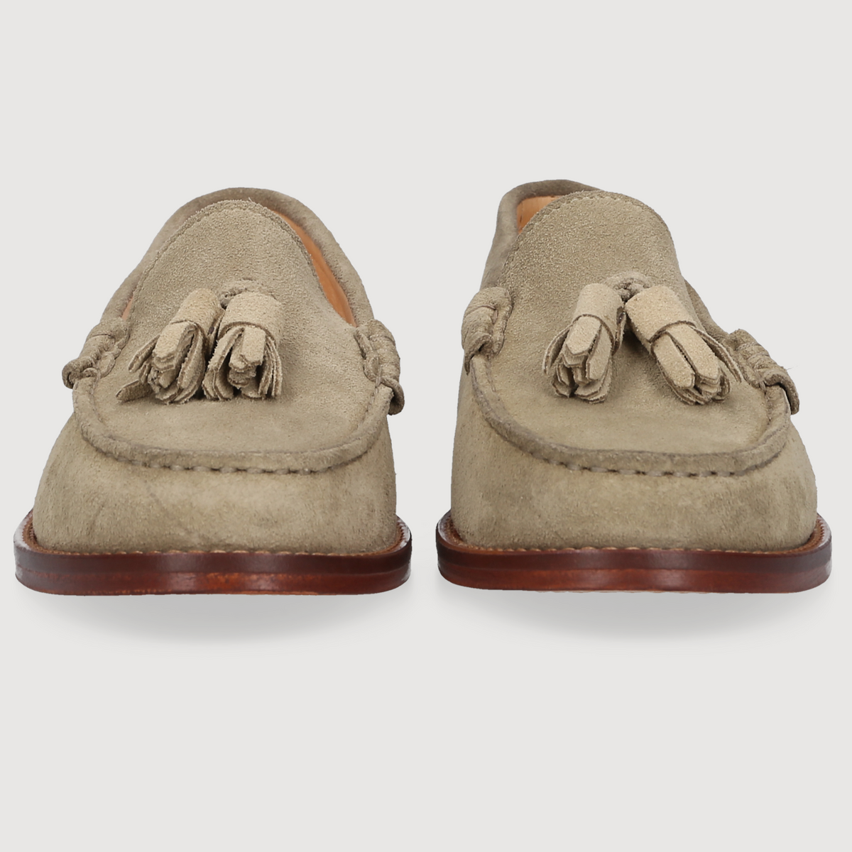 Henry Stevens Damen Loafer Riley Tassel Beige