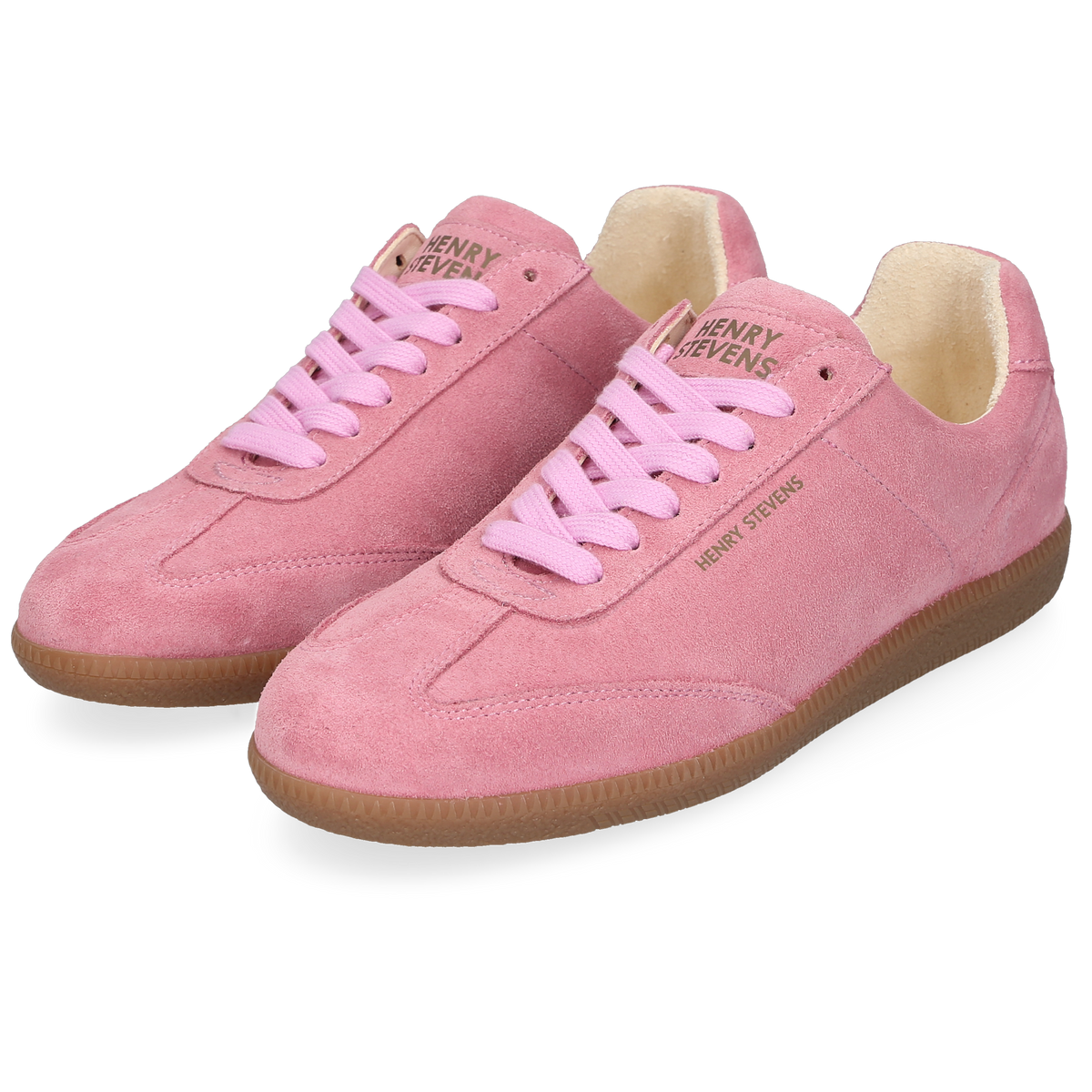 Henry Stevens Damen Sneaker Sophia Plain Rosa