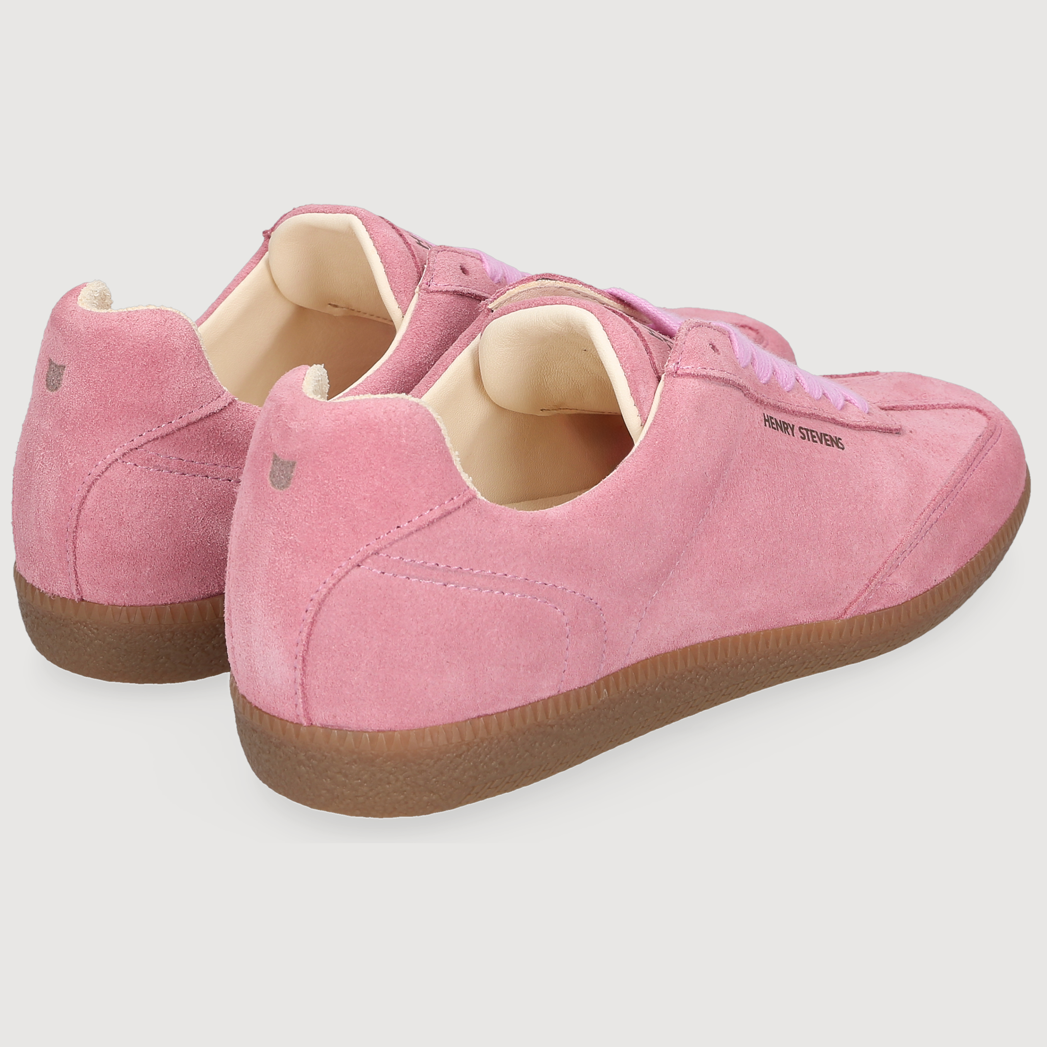 Henry Stevens Damen Sneaker Sophia Plain Rosa