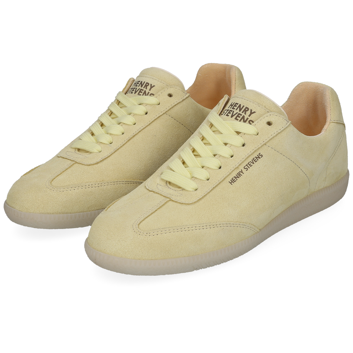 Henry Stevens Damen Sneaker Sophia Plain Gelb