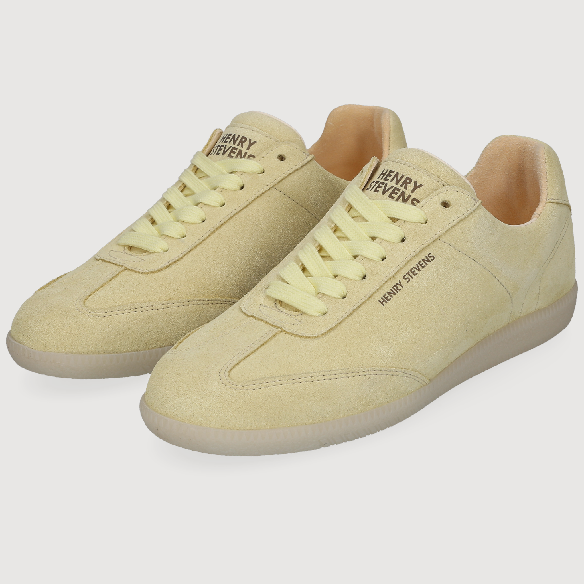 Henry Stevens Damen Sneaker Sophia Plain Gelb