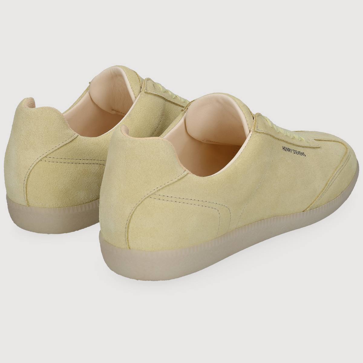 Henry Stevens Damen Sneaker Sophia Plain Gelb