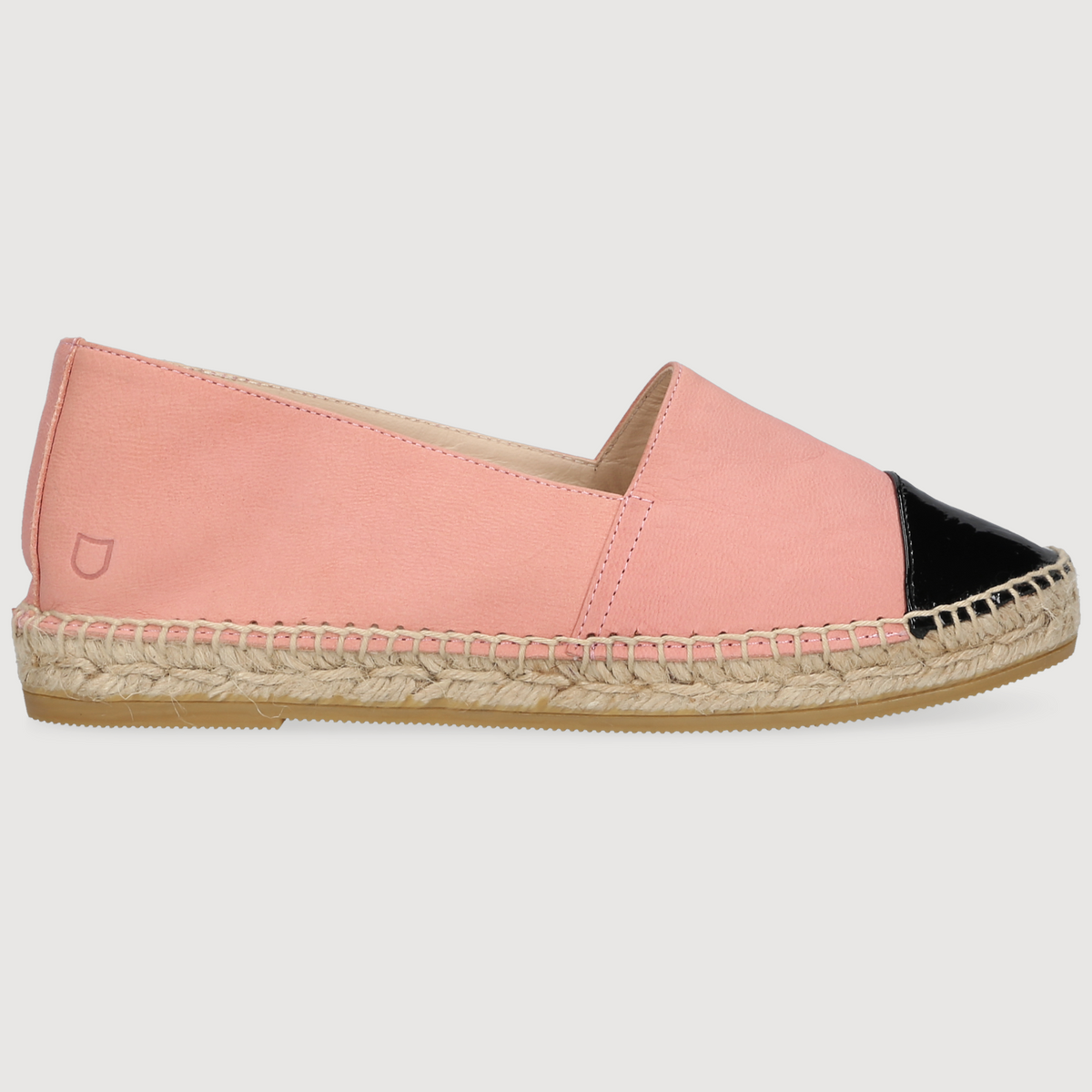 Henry Stevens Damen Espadrille Taylor Captoe Coral/Black