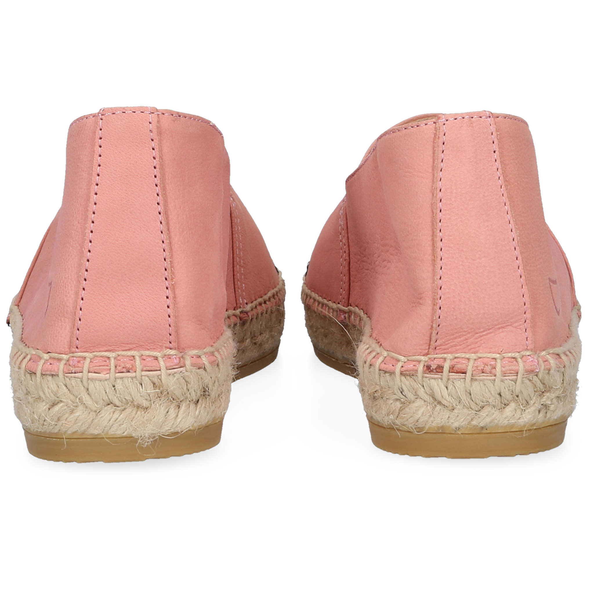 Henry Stevens Damen Espadrille Taylor Captoe Coral/Schwarz