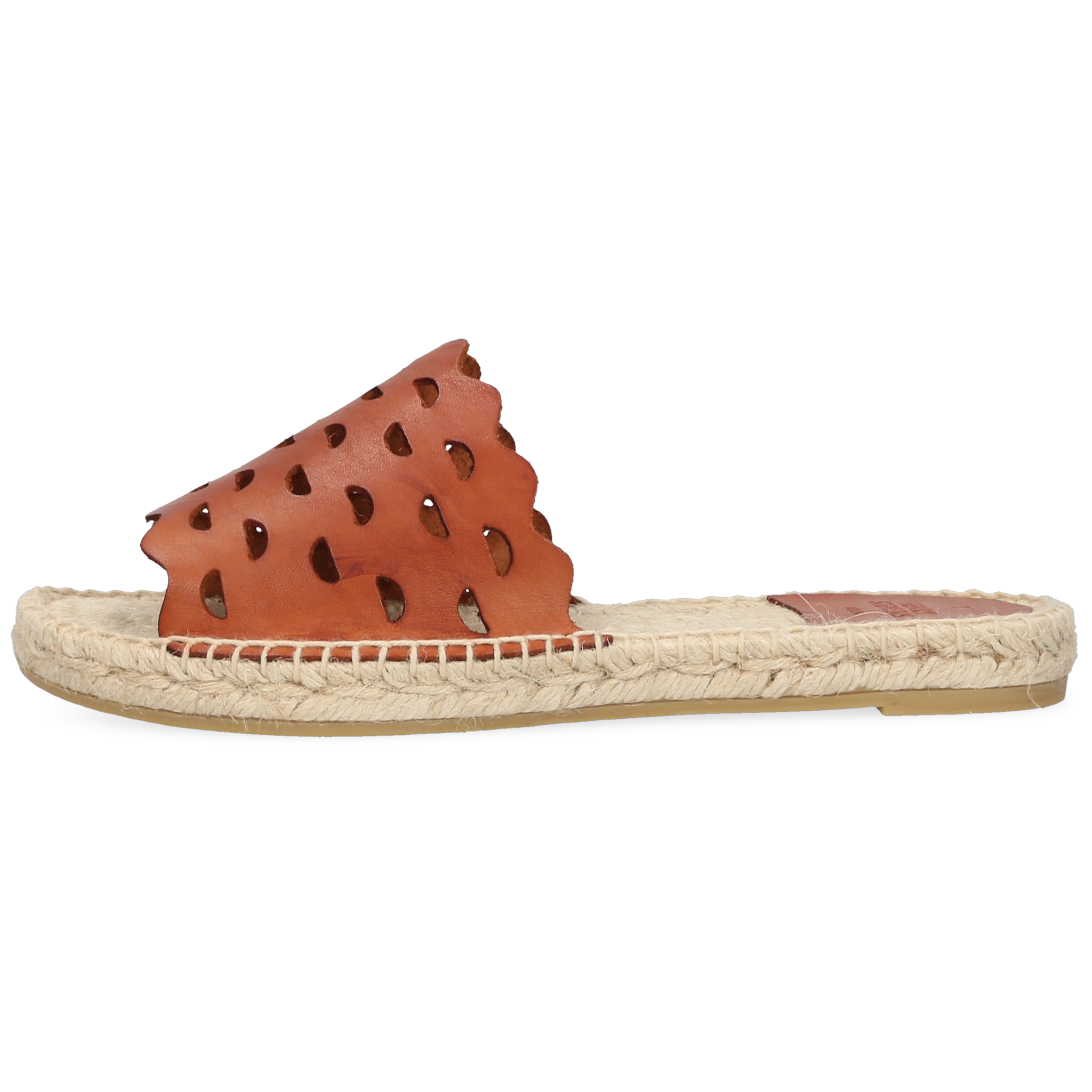 Henry Stevens Damen Espadrille Taylor Plain Cognac