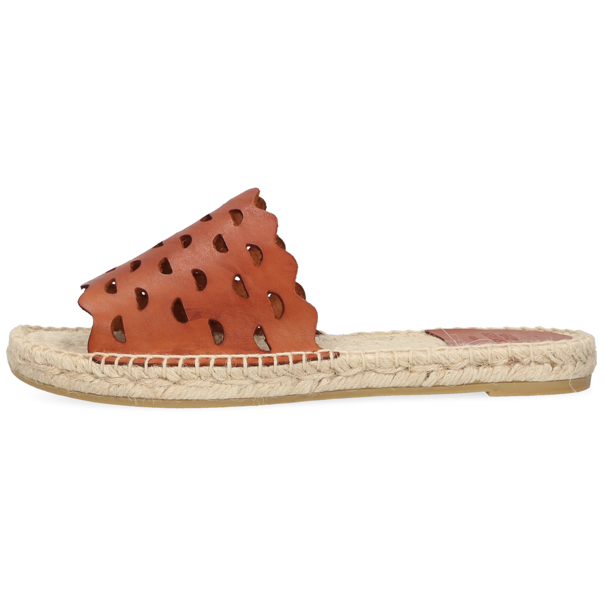 Henry Stevens Damen Espadrille Taylor Plain Cognac