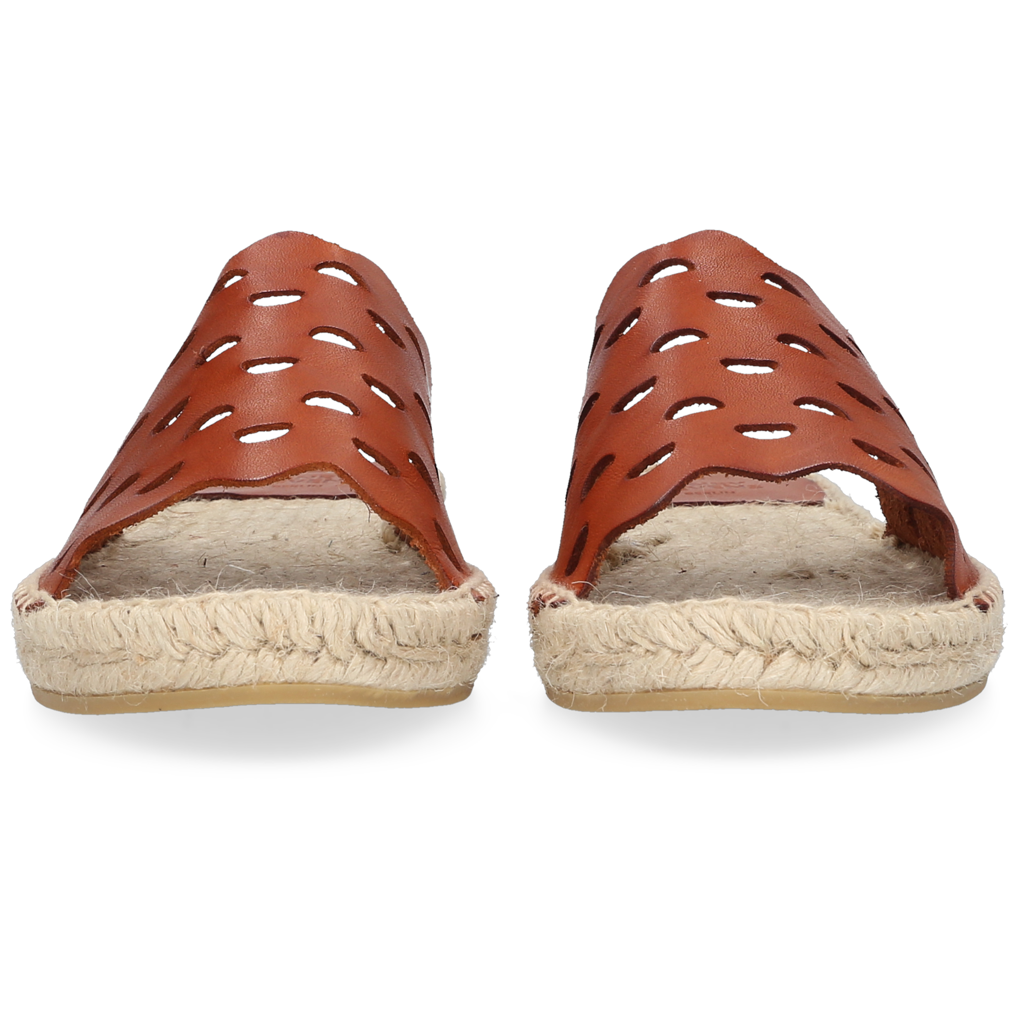 Henry Stevens Damen Espadrille Taylor Plain Cognac