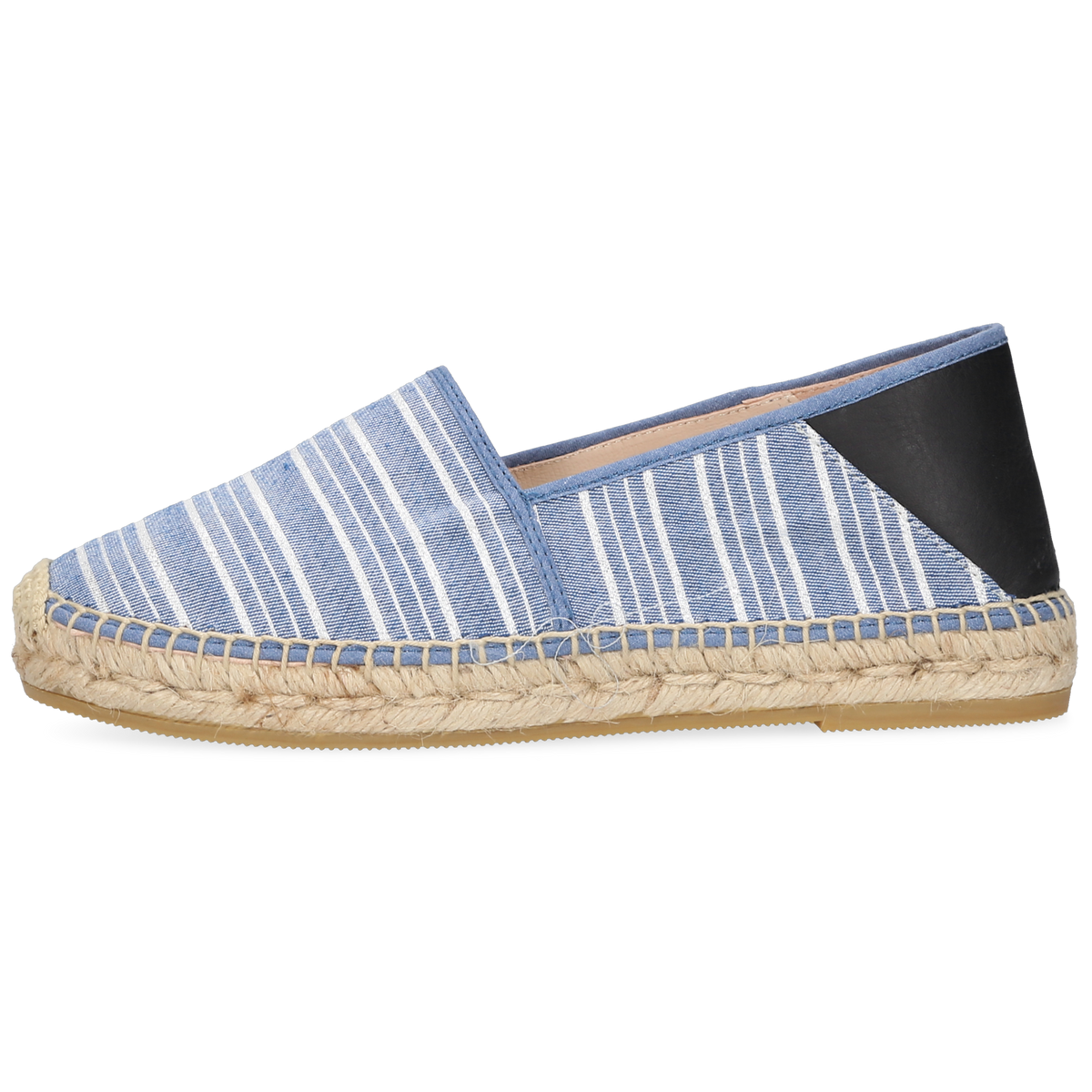 Henry Stevens Damen Espadrille Taylor Plain Blue