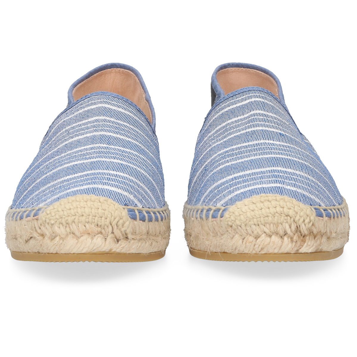 Henry Stevens Damen Espadrille Taylor Plain Blue
