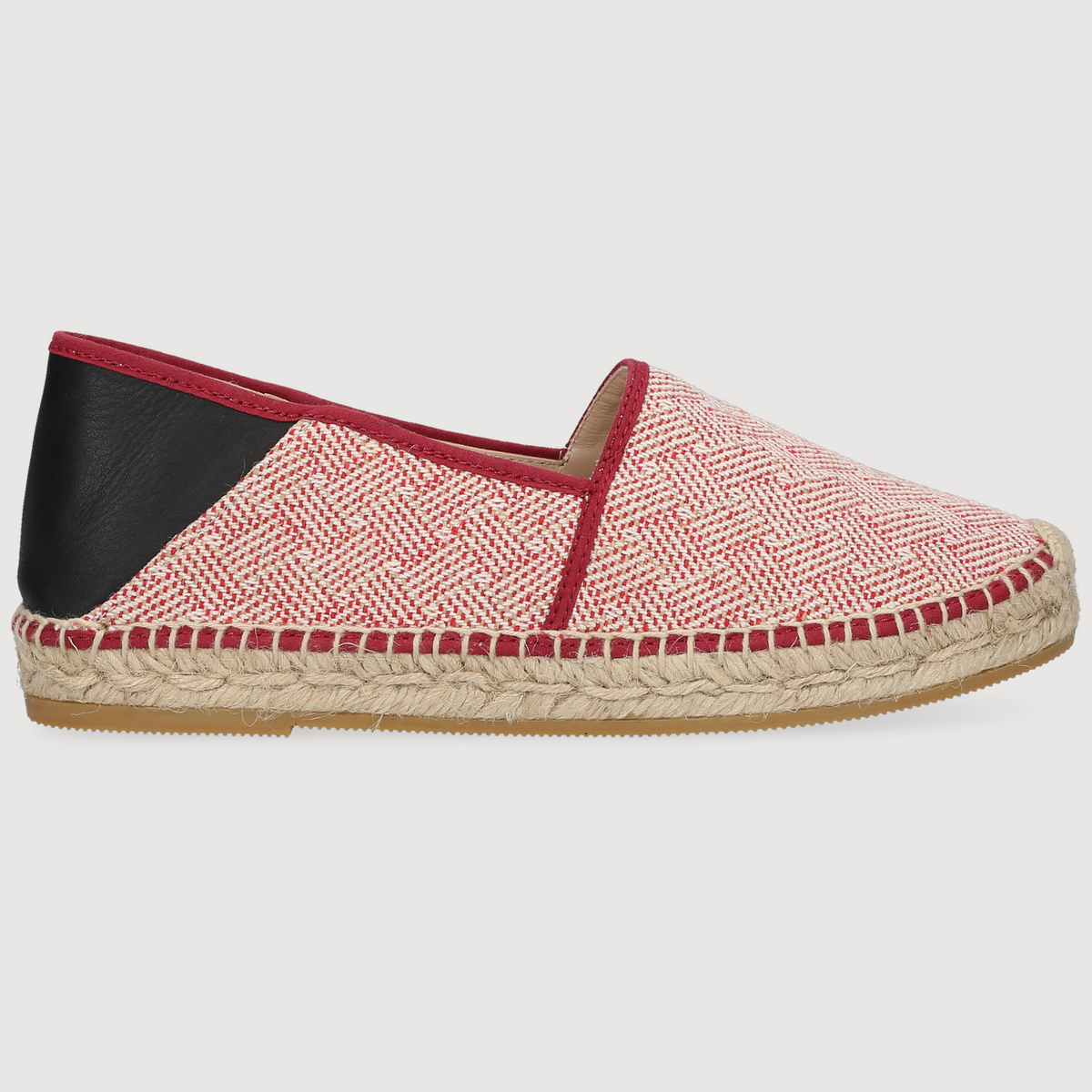 Henry Stevens Damen Espadrille Taylor Plain Red
