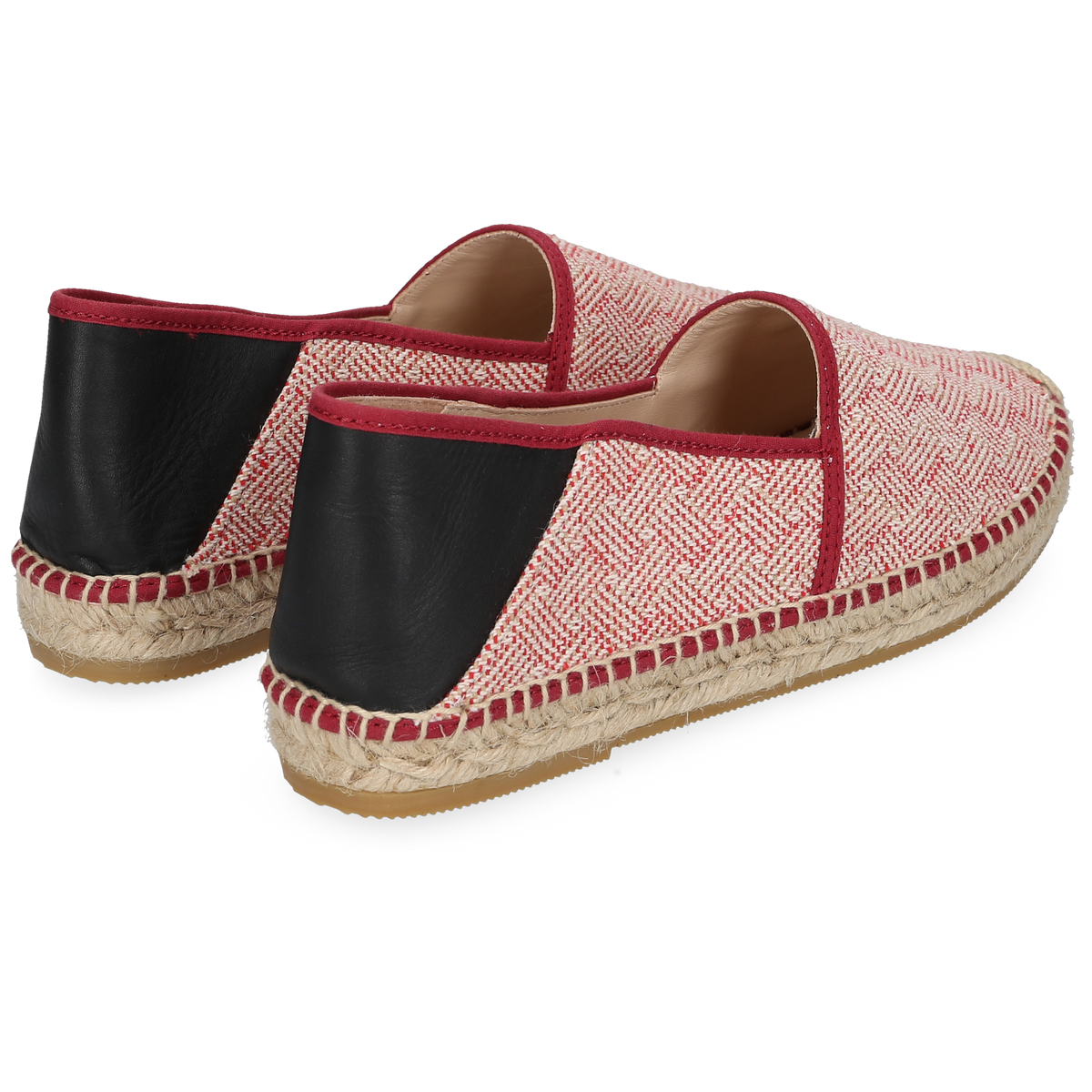 Henry Stevens Damen Espadrille Taylor Plain Red