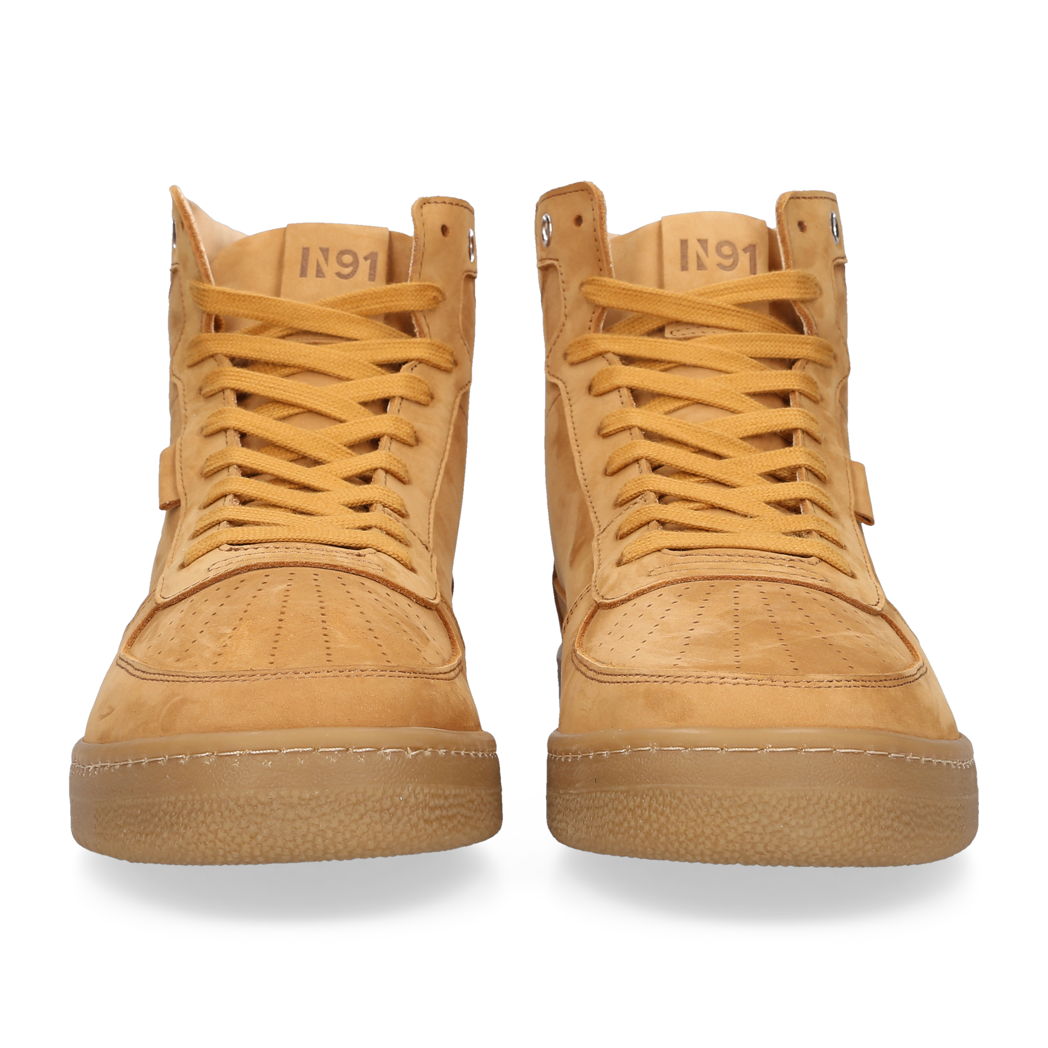 N91 Herren Sneaker Bball Plain Hellbraun
