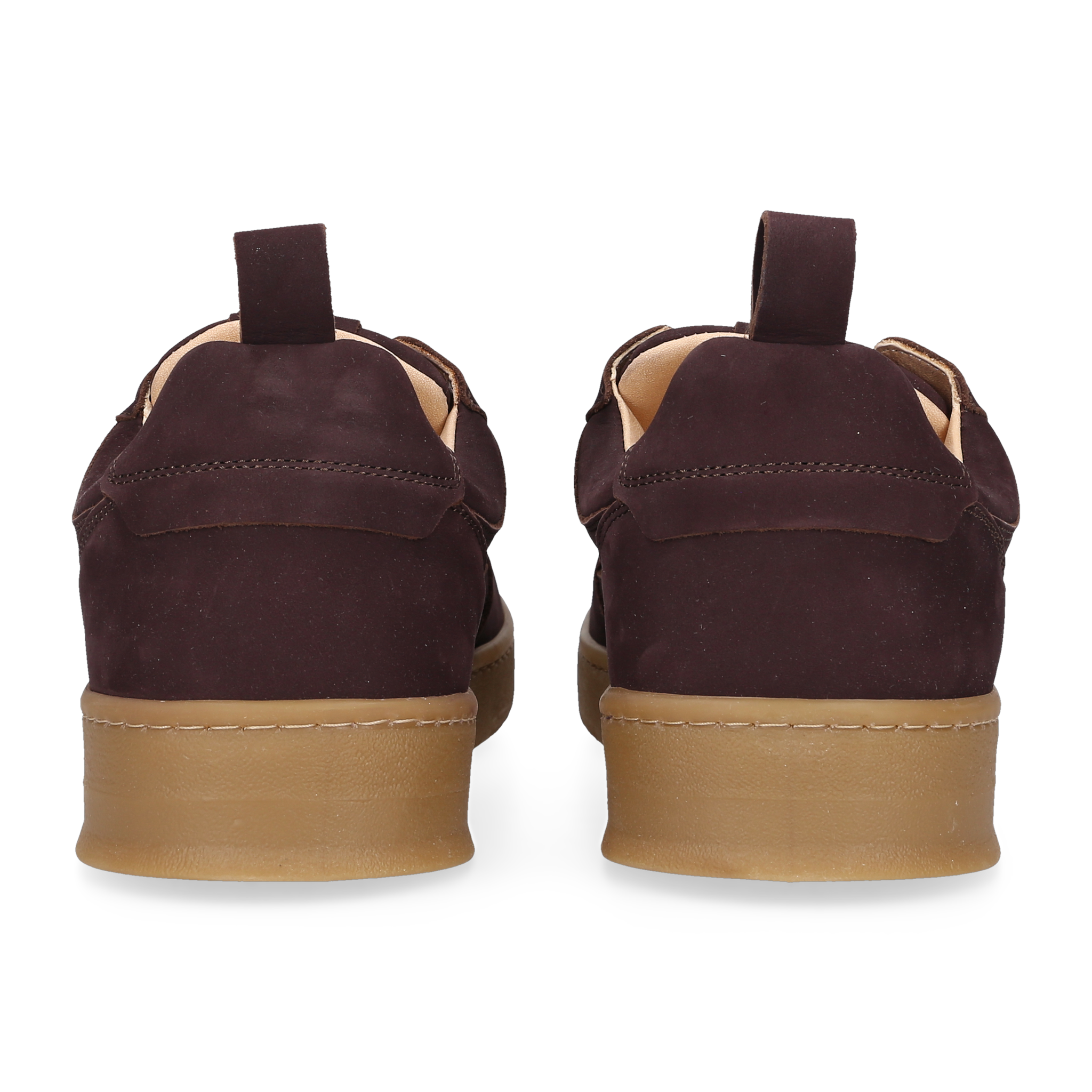 N91 Herren Sneaker Bball Plain Dunkelbraun