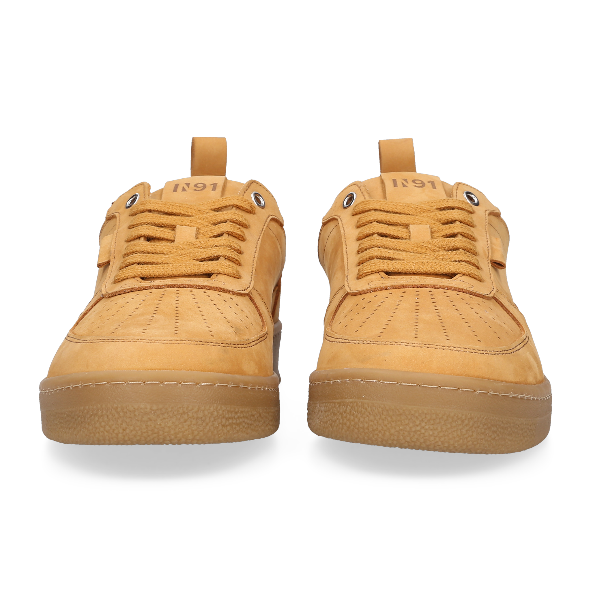 N91 Herren Sneaker Bball Plain Hellbraun