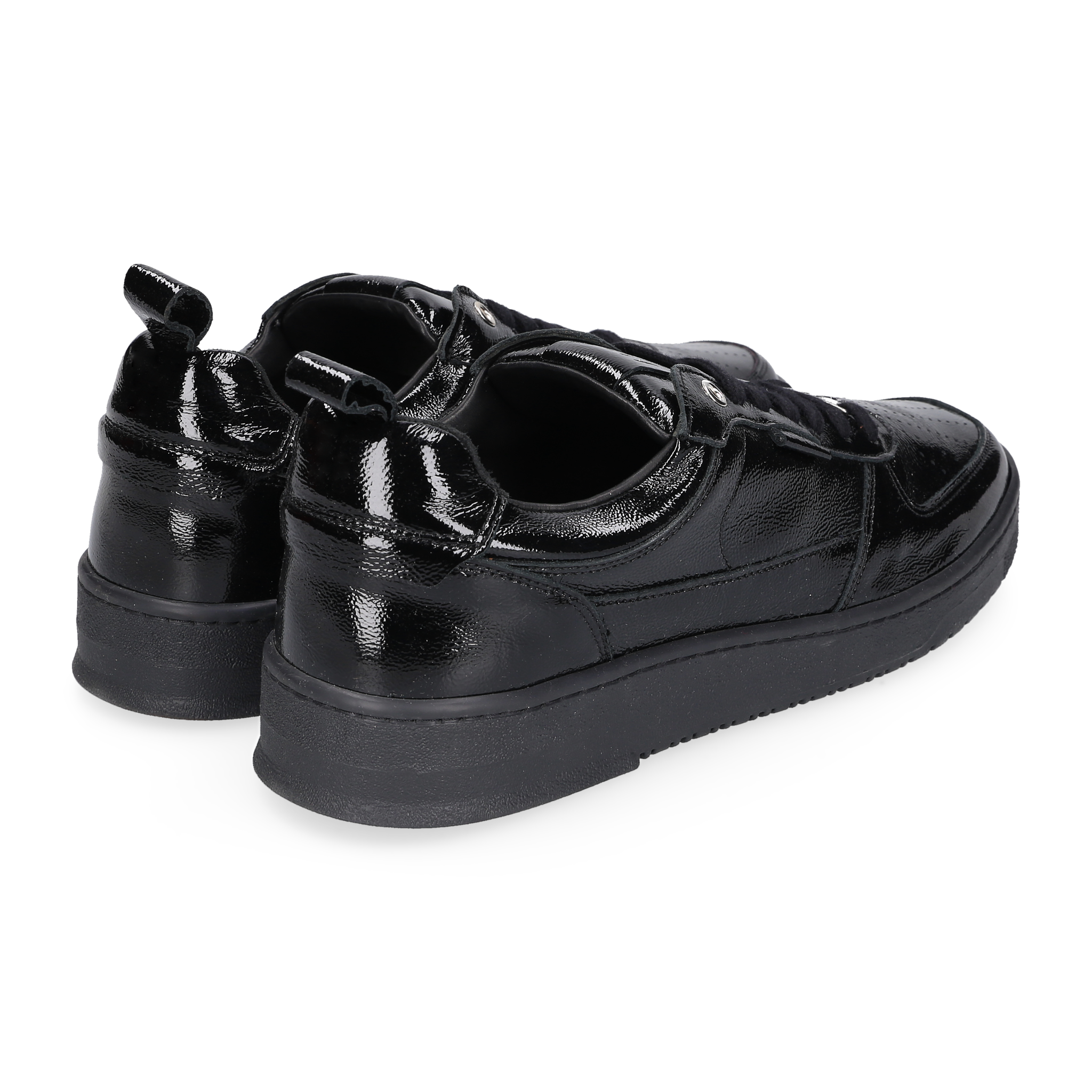 N91 Herren Sneaker Bball Plain Schwarz
