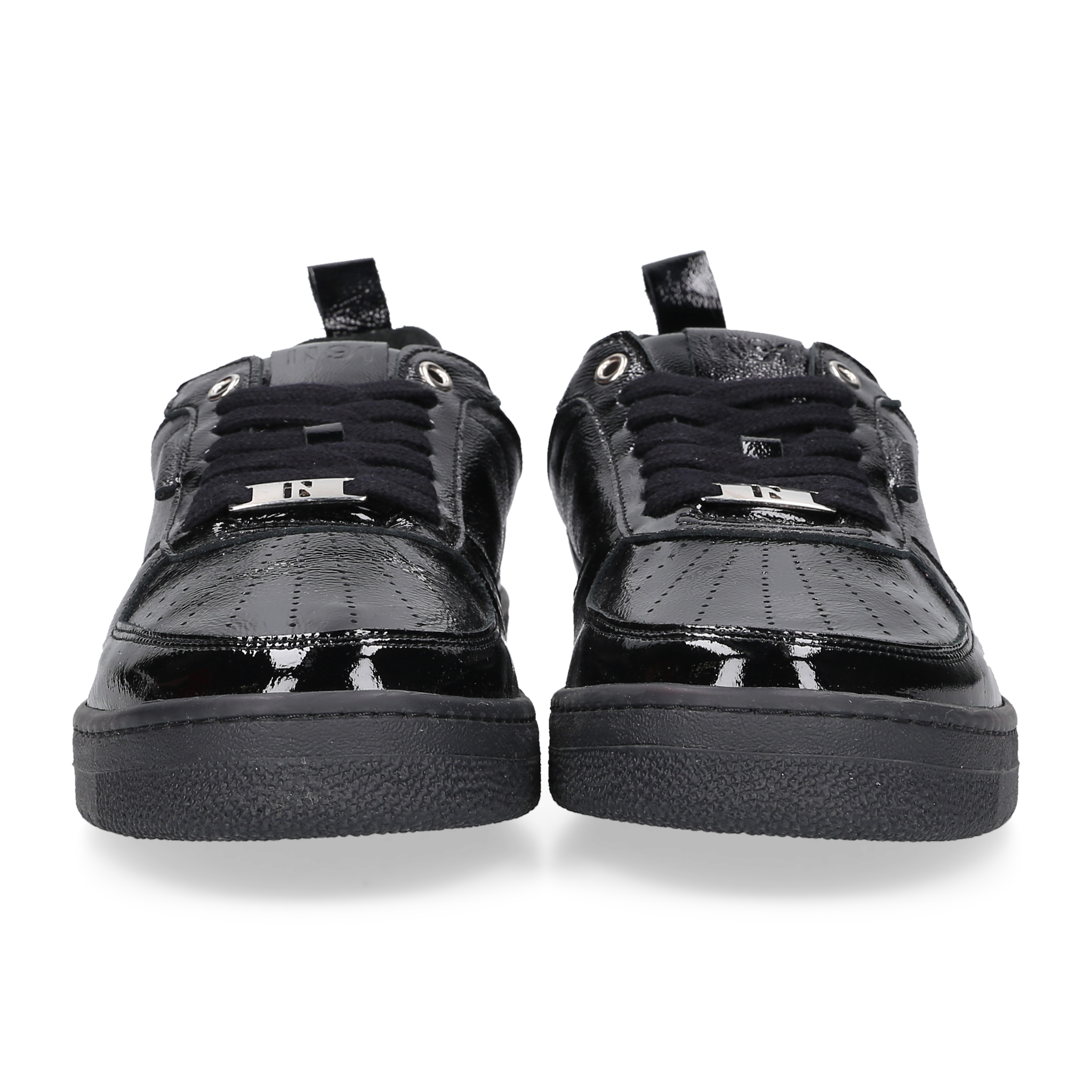 N91 Herren Sneaker Bball Plain Schwarz