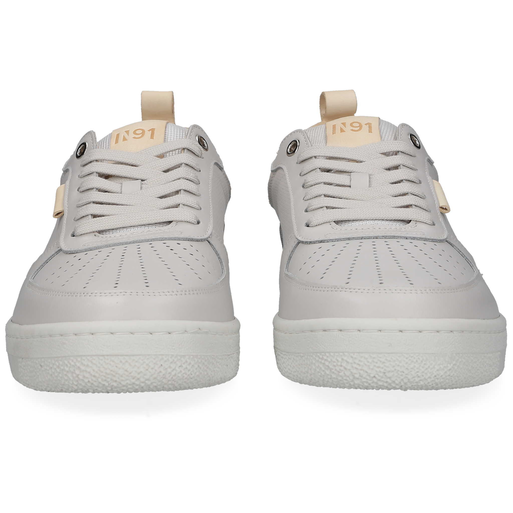 N91 Herren Sneaker Bball Plain Off white