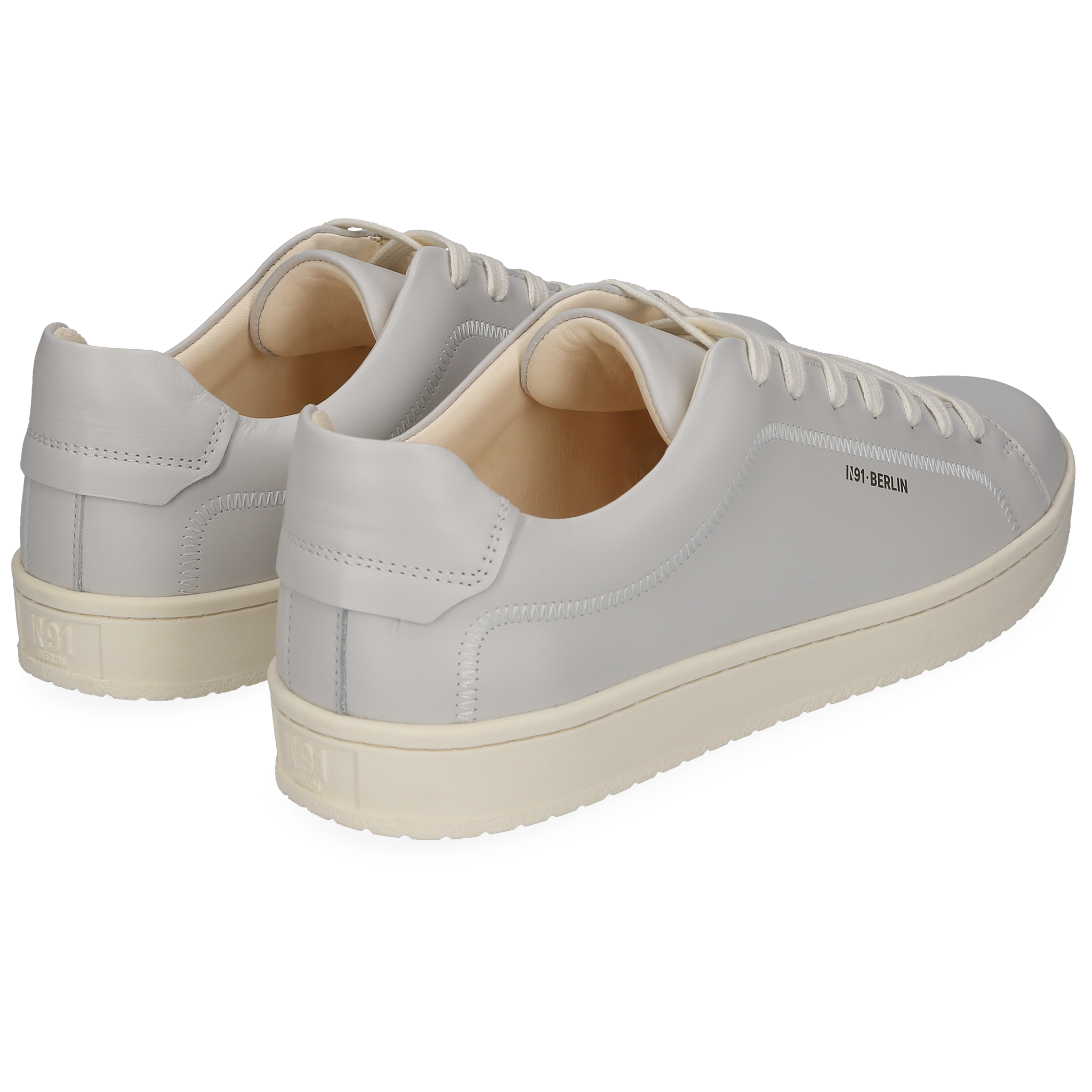 N91 Herren Sneaker Original Draft Plain Off white