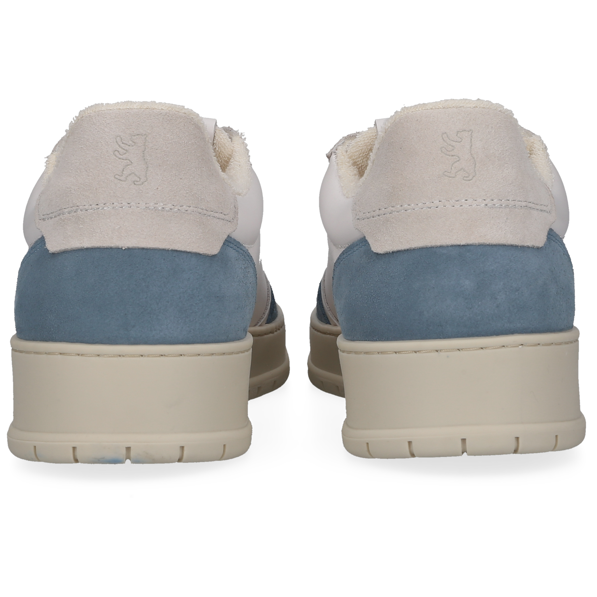 N91 Herren Sneaker Vintage One Plain White/Seegreen