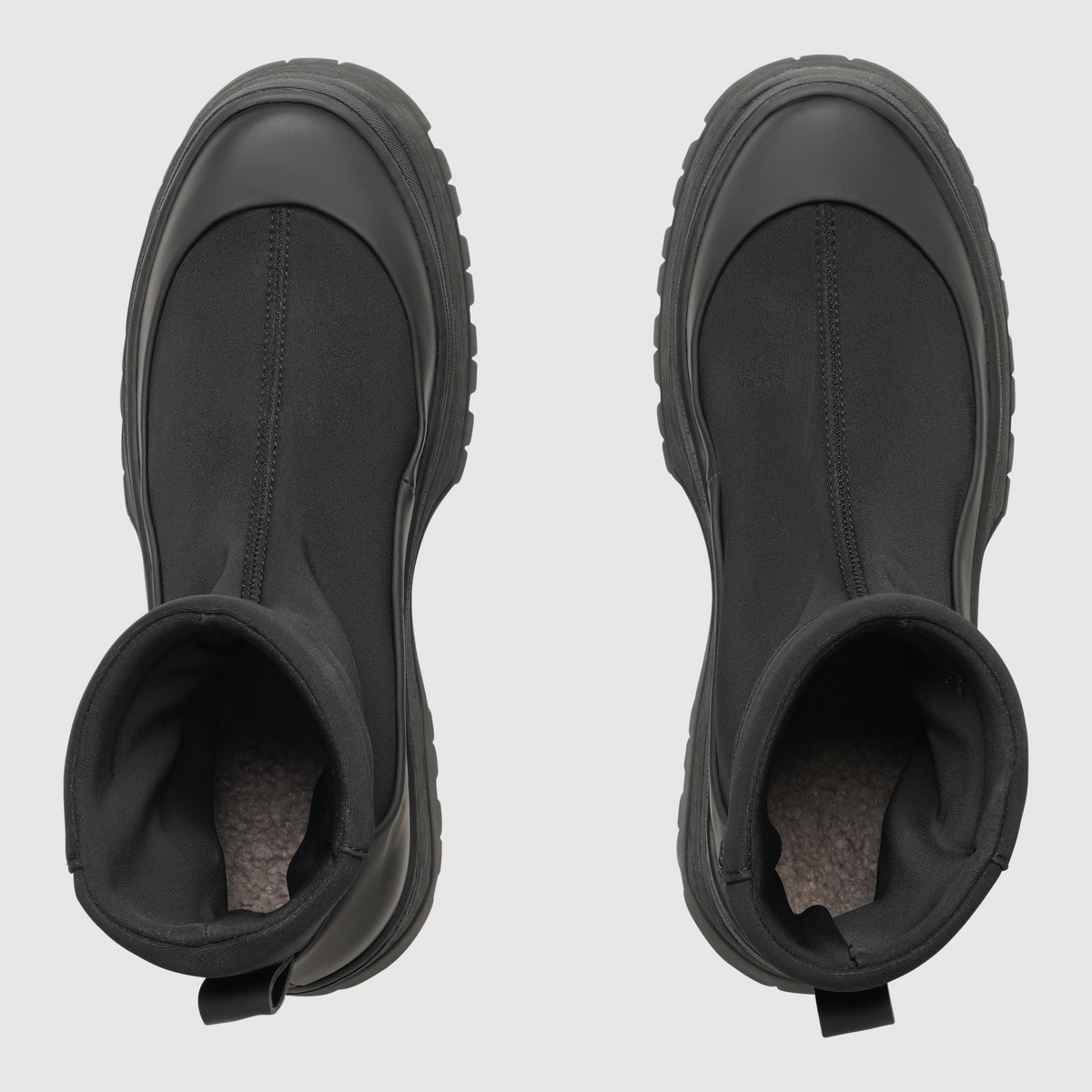 N91 Damen Boot Motech Plain Schwarz