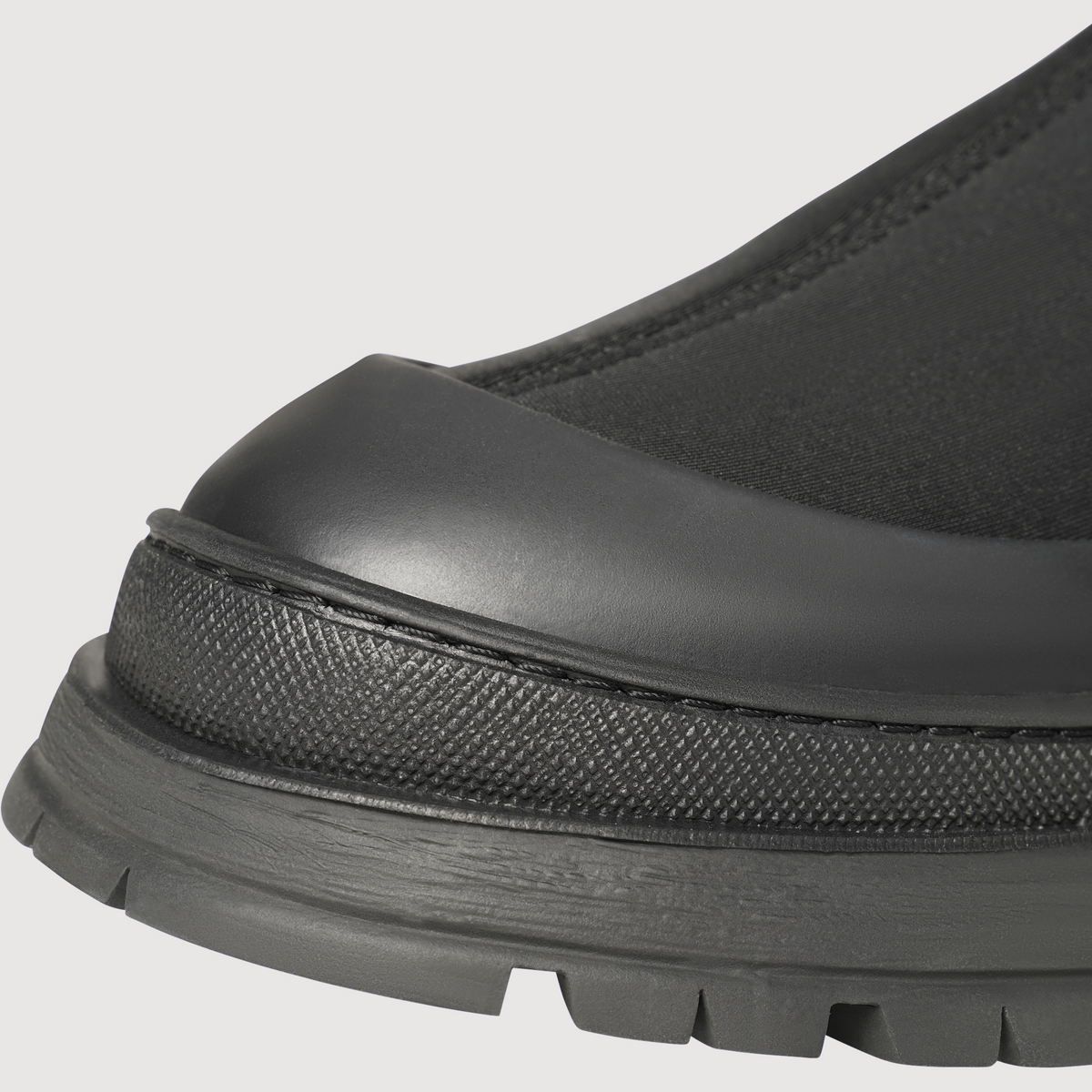 N91 Damen Boot Motech Plain Schwarz