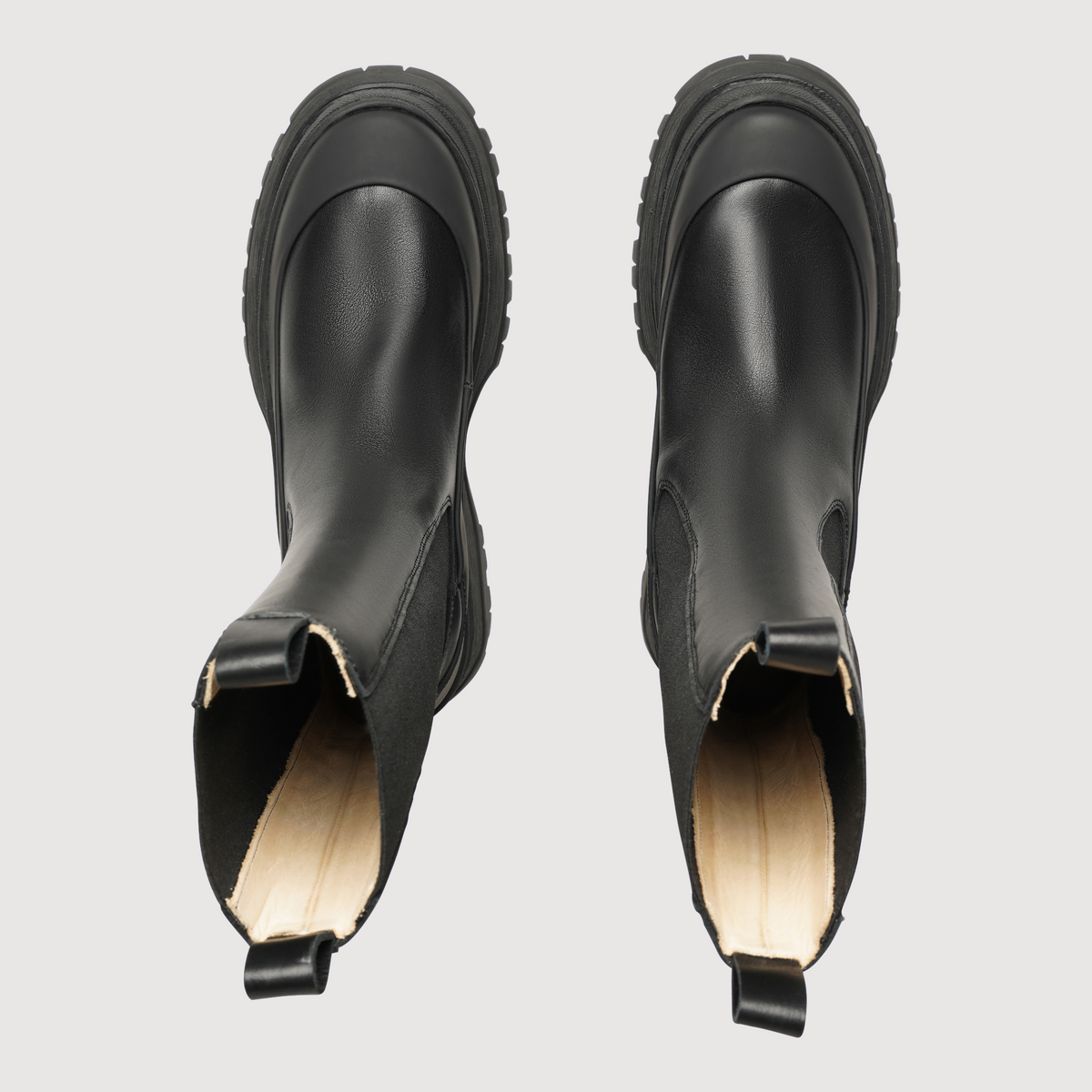 N91 Damen Boot Motech Plain Schwarz
