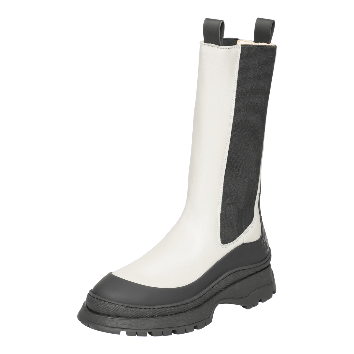 N91 Damen Boot Motech Plain Grau