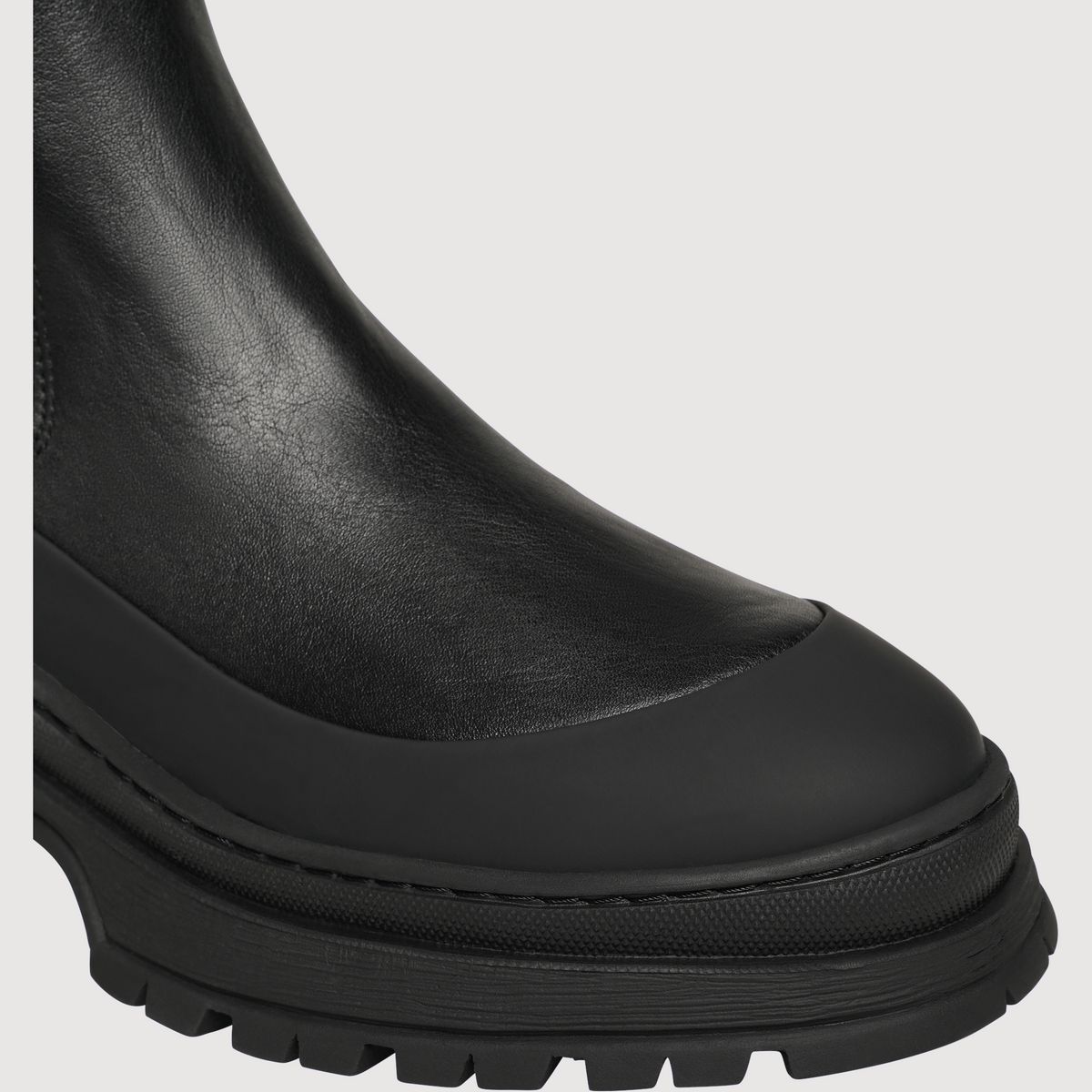N91 Damen Boot Motech Plain Schwarz